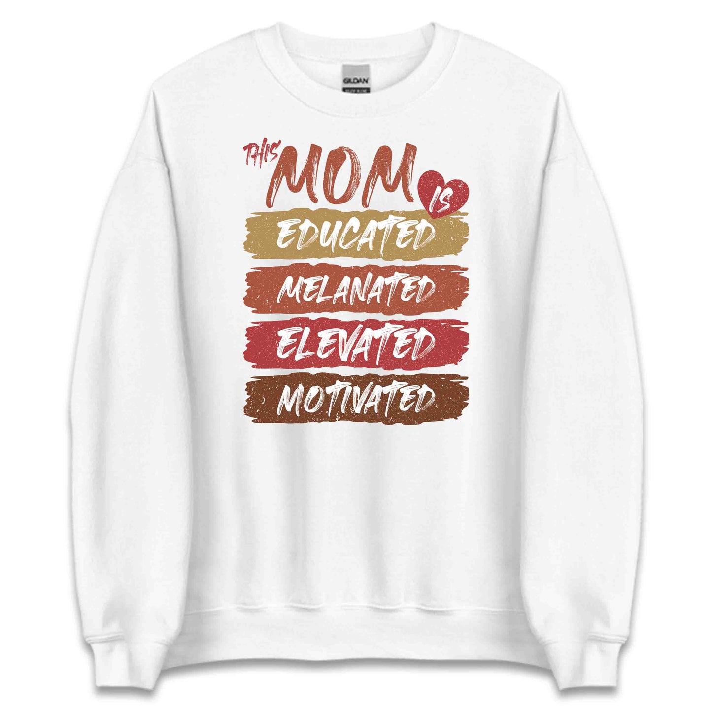 Empowered Mom Educated Melanated Elevated Motivated Slogan Happy Mother's Day | PRODUCT CODE: EMPWRDOCTSLG