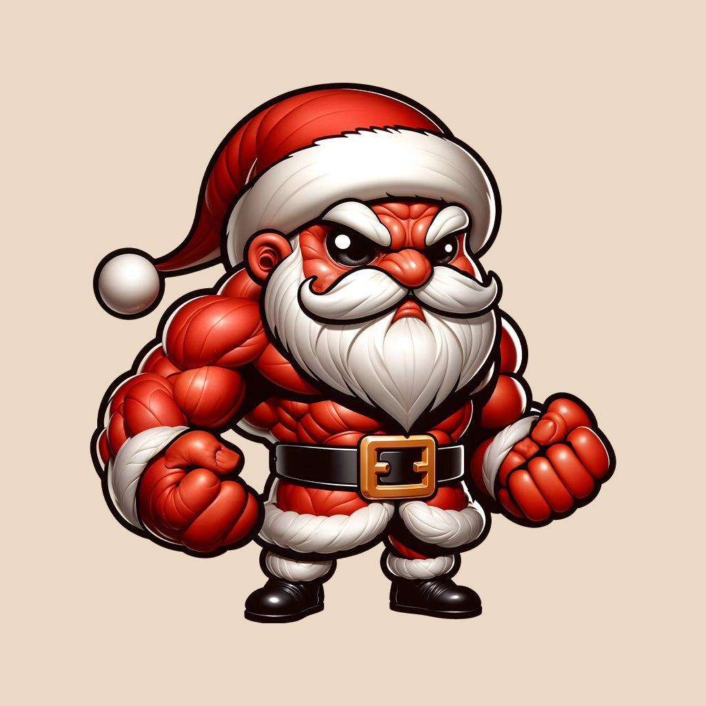 Epic Buff Santa Claus Christmas Gym Lovers Xmas | PRODUCT CODE: EPCBFSNTGMYC