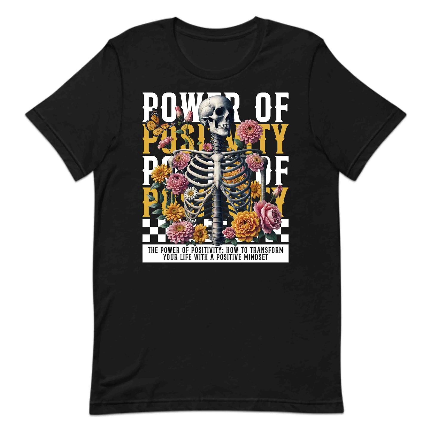 Empowered Skeleton Floral Power of Positivity Blooming Flowers | PRODUCT CODE: EPMWDSKLNFLO