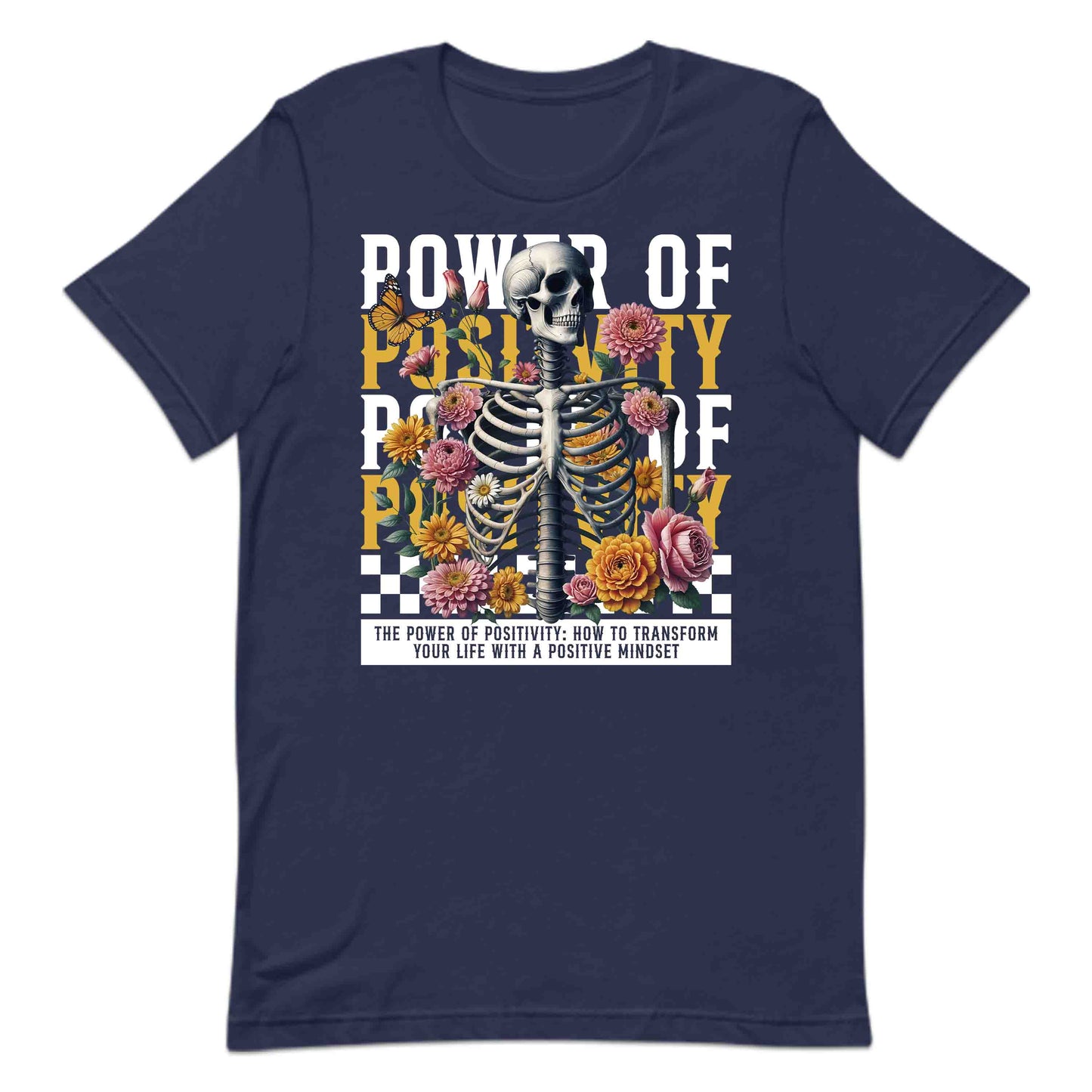 Empowered Skeleton Floral Power of Positivity Blooming Flowers | PRODUCT CODE: EPMWDSKLNFLO