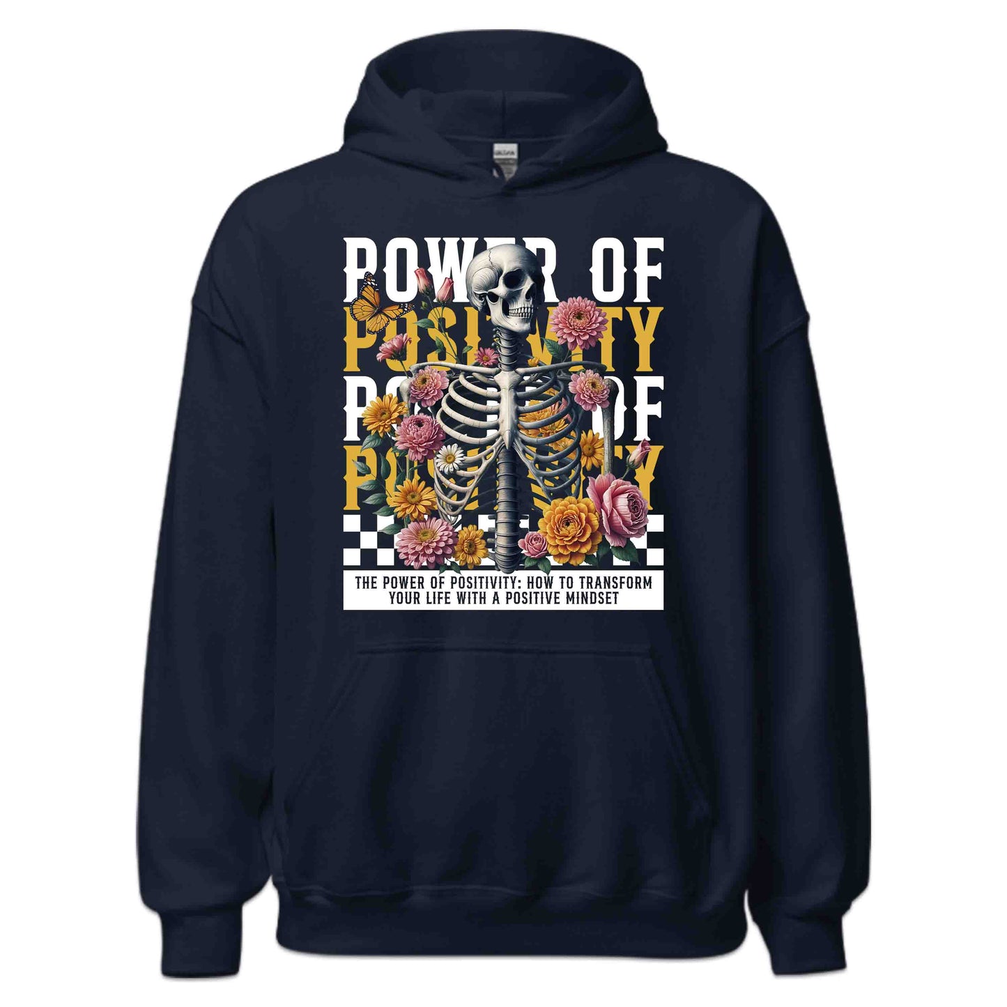 Empowered Skeleton Floral Power of Positivity Blooming Flowers | PRODUCT CODE: EPMWDSKLNFLO