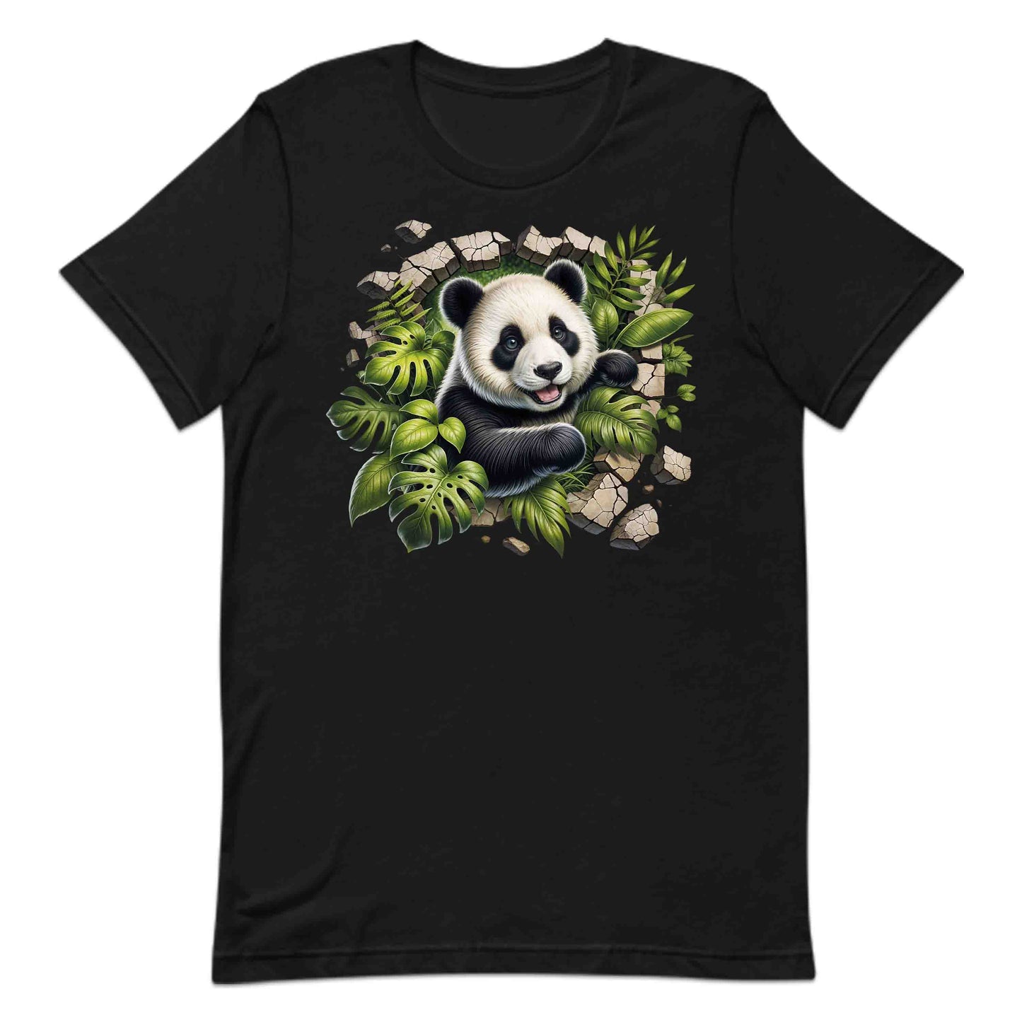Epic 3D Realistic Panda Breaking Through Brick Wall | PRODUCT CODE: EPNDABRTHWLS