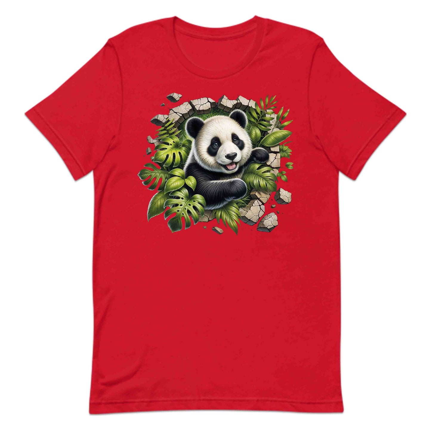 Epic 3D Realistic Panda Breaking Through Brick Wall | PRODUCT CODE: EPNDABRTHWLS