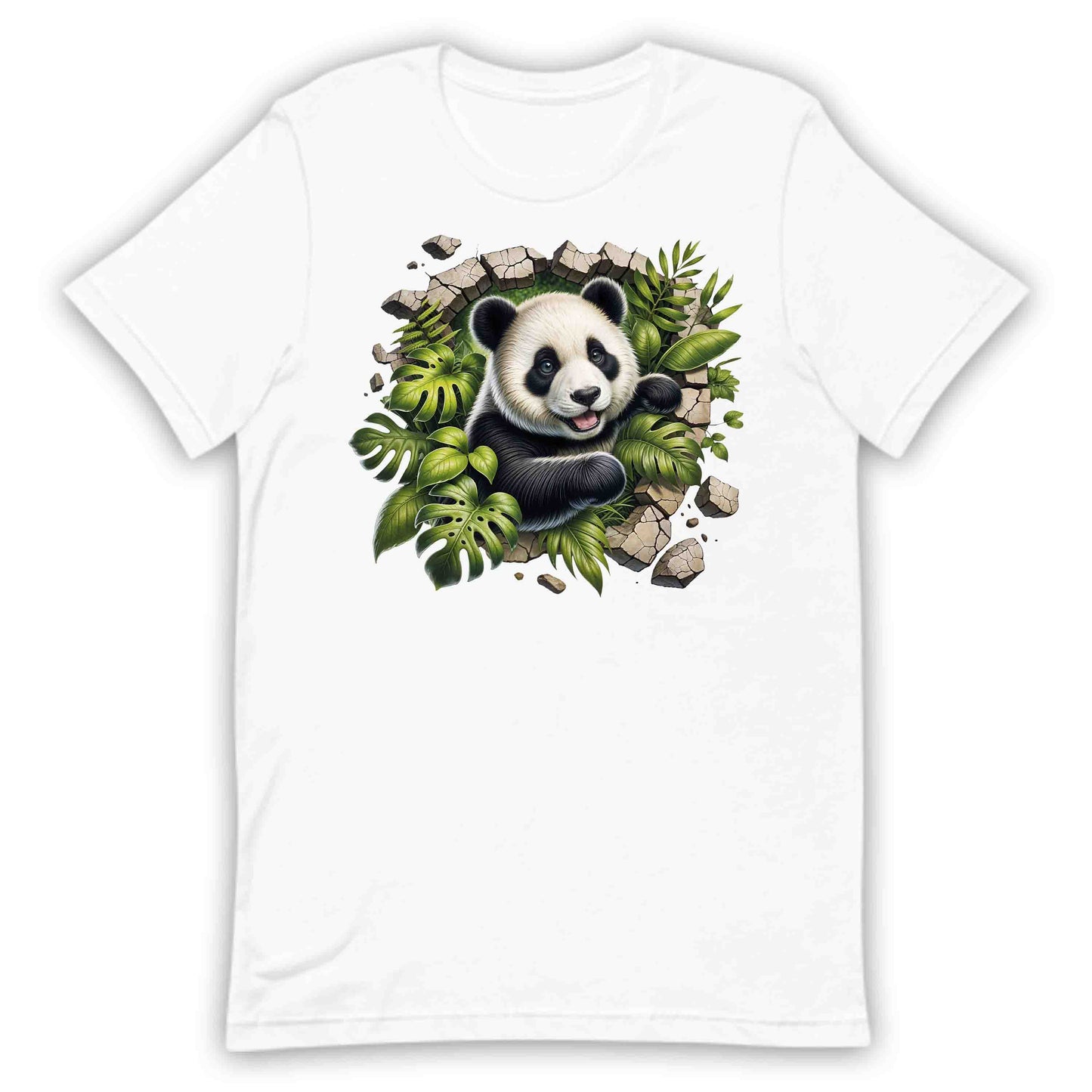 Epic 3D Realistic Panda Breaking Through Brick Wall | PRODUCT CODE: EPNDABRTHWLS