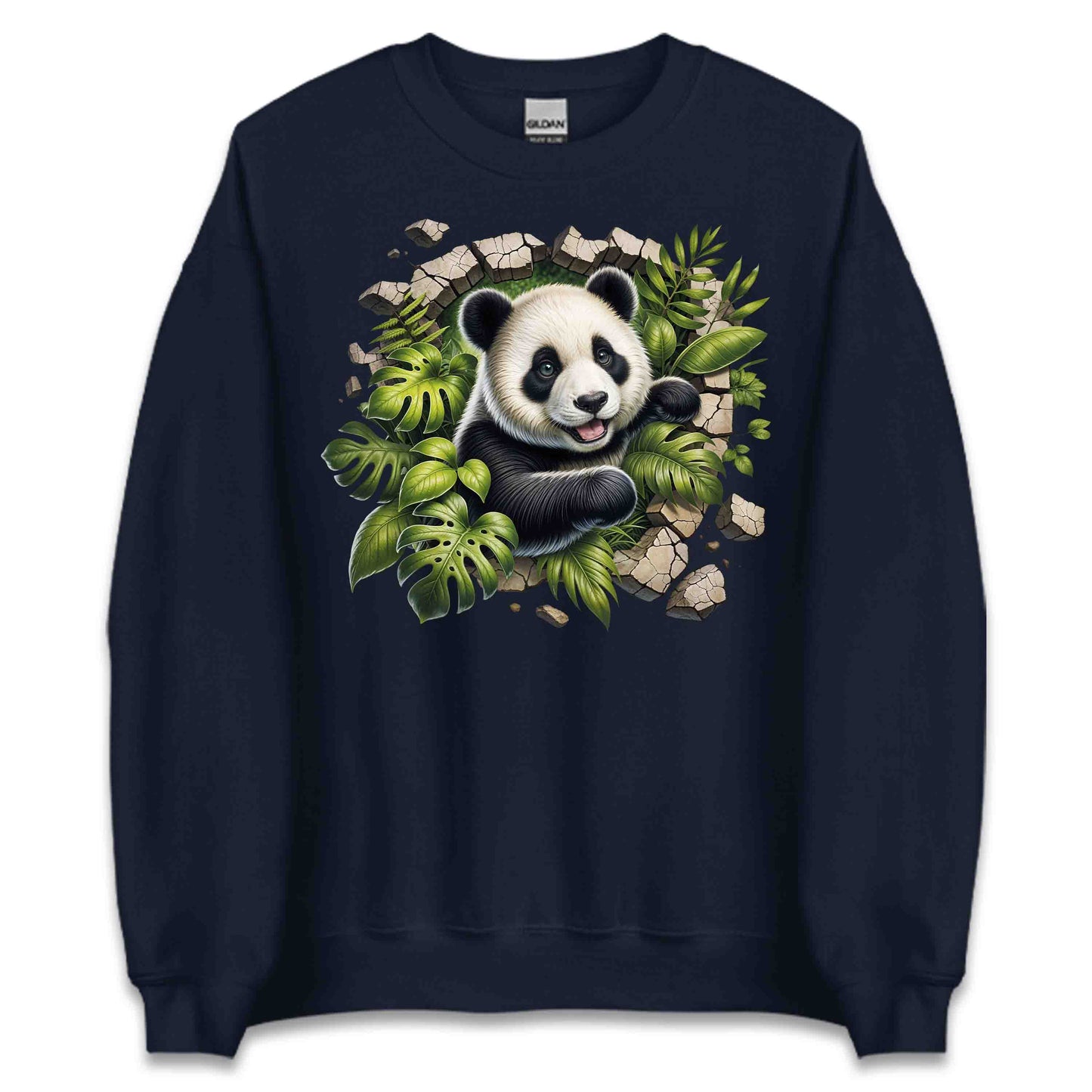 Epic 3D Realistic Panda Breaking Through Brick Wall | PRODUCT CODE: EPNDABRTHWLS