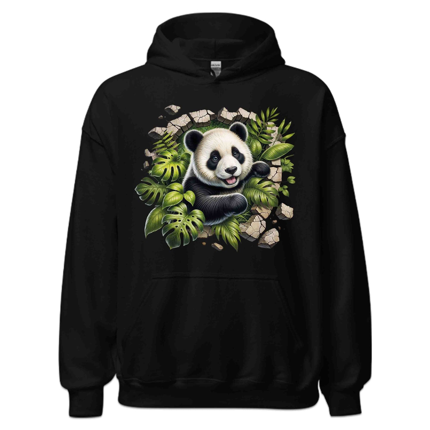 Epic 3D Realistic Panda Breaking Through Brick Wall | PRODUCT CODE: EPNDABRTHWLS