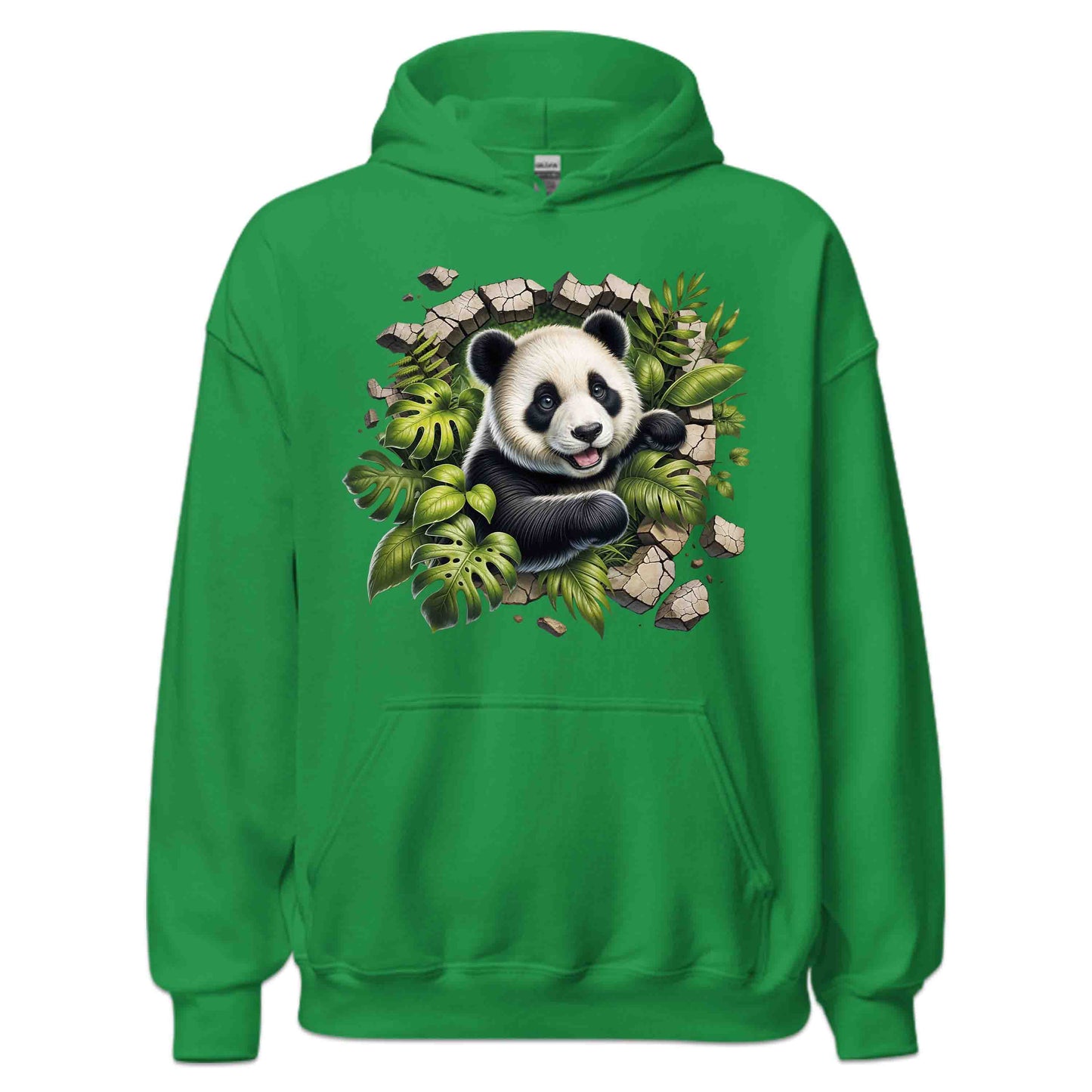 Epic 3D Realistic Panda Breaking Through Brick Wall | PRODUCT CODE: EPNDABRTHWLS