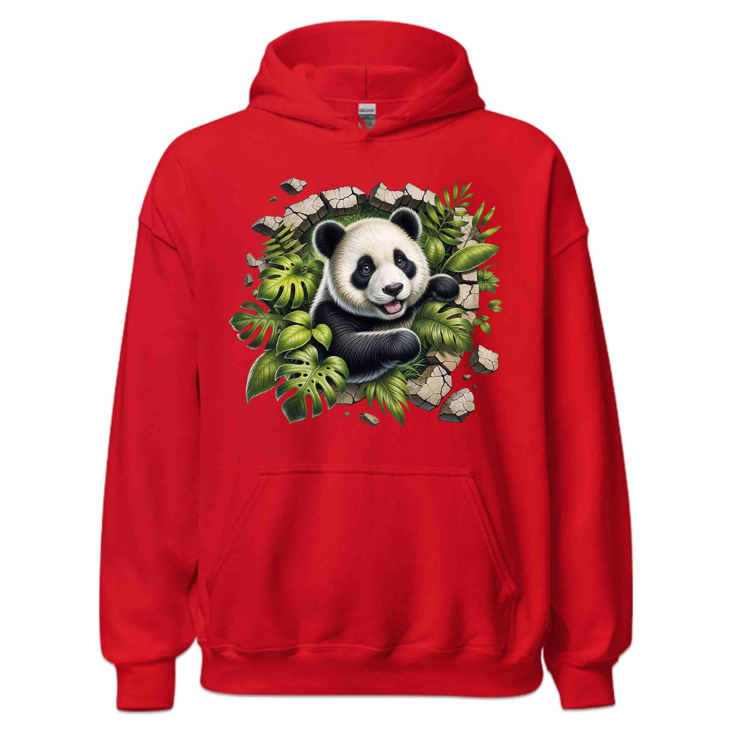 Epic 3D Realistic Panda Breaking Through Brick Wall | PRODUCT CODE: EPNDABRTHWLS