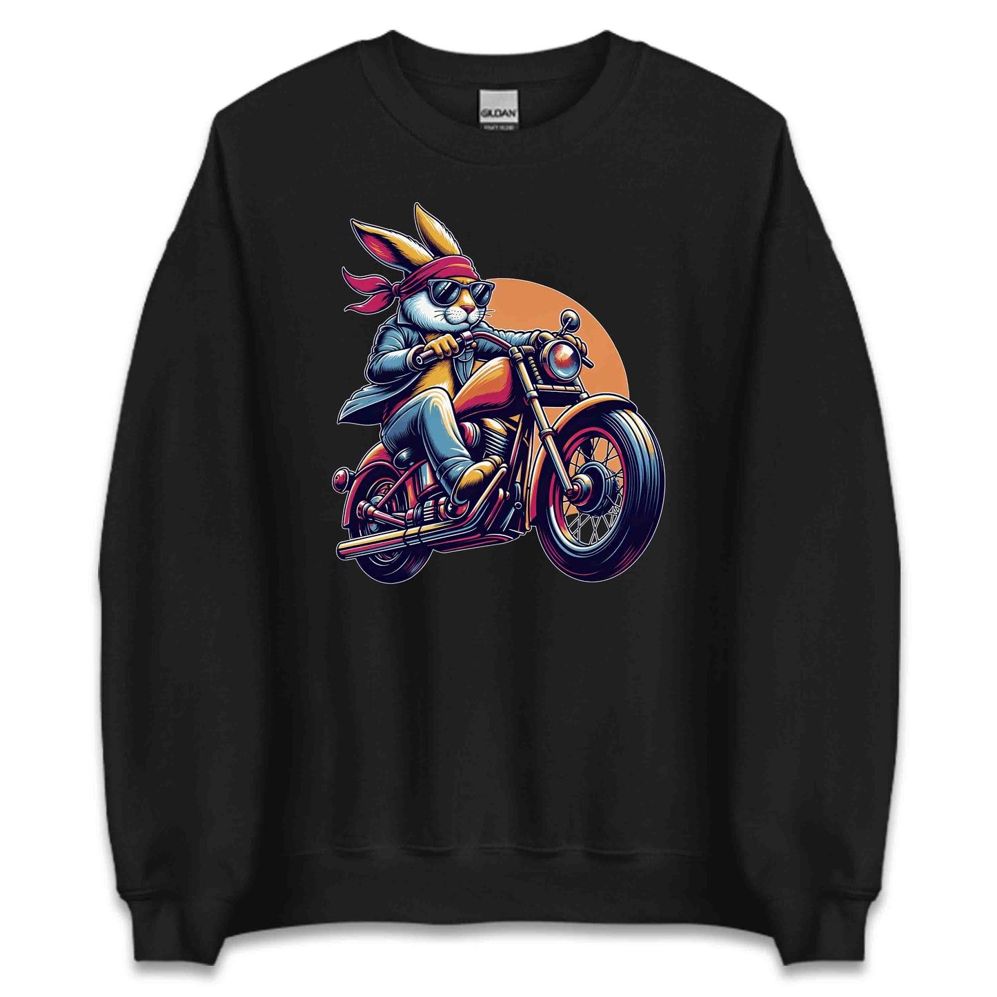 Epic Retro Bunny Biker Rabbit Motorcyclists | PRODUCT CODE: EPVGNBDSCRICW