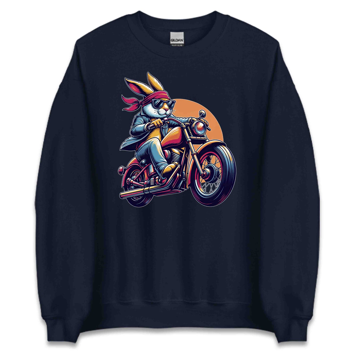 Epic Retro Bunny Biker Rabbit Motorcyclists | PRODUCT CODE: EPVGNBDSCRICW