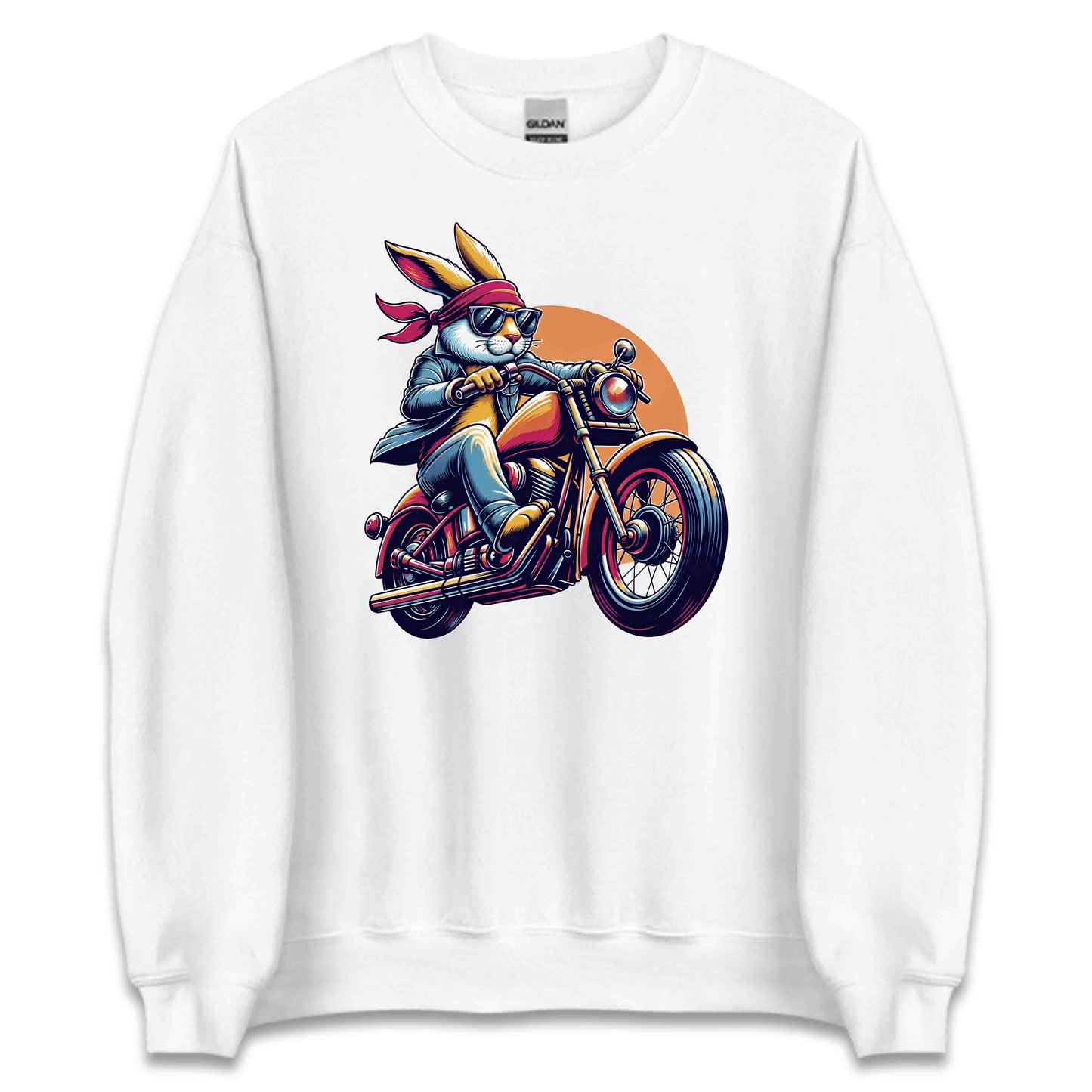 Epic Retro Bunny Biker Rabbit Motorcyclists | PRODUCT CODE: EPVGNBDSCRICW