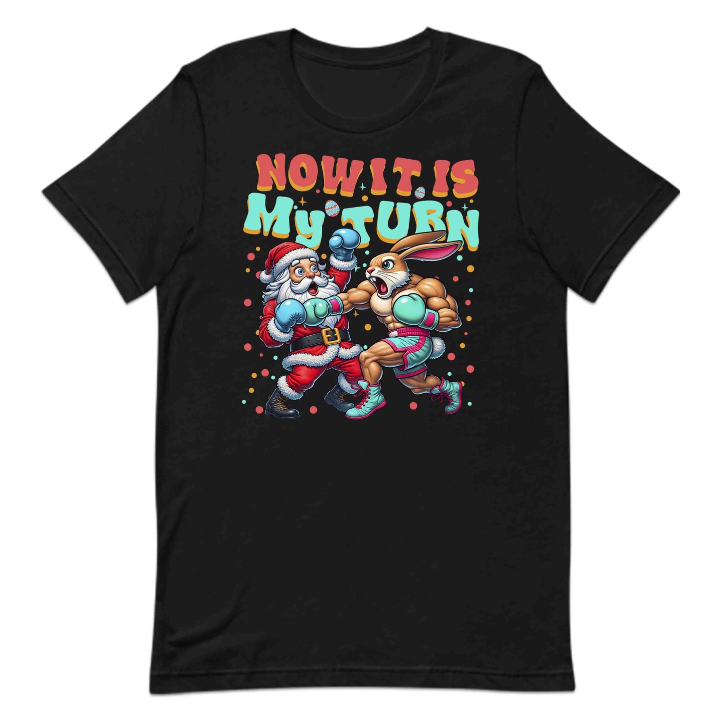 Easter Bunny vs Santa Claus Epic Holiday Showdown Hilarious Boxing Match | PRODUCT CODE: ESTBYVSTACLU