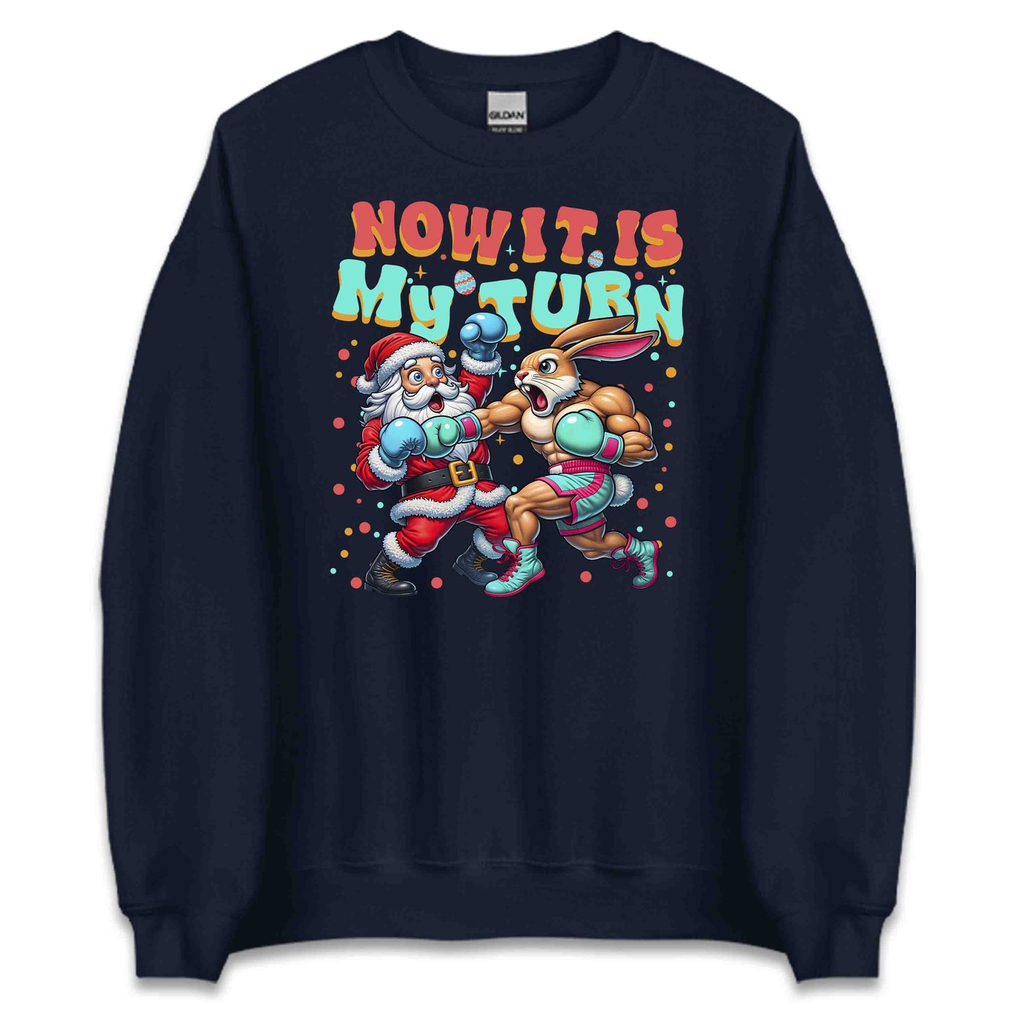 Easter Bunny vs Santa Claus Epic Holiday Showdown Hilarious Boxing Match | PRODUCT CODE: ESTBYVSTACLU