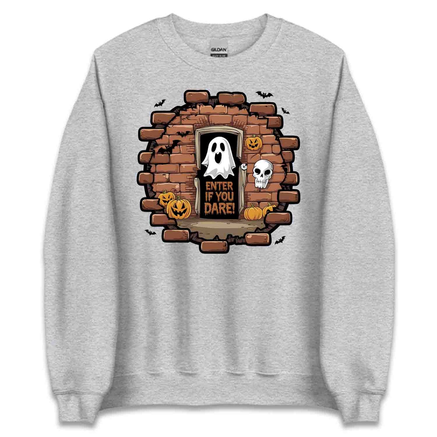 Enter If You Dare T-Shirt, Haunted House Sweatshirt, Spooky Ghost Hoodie | PRODUCT CODE: ETNADSJKT