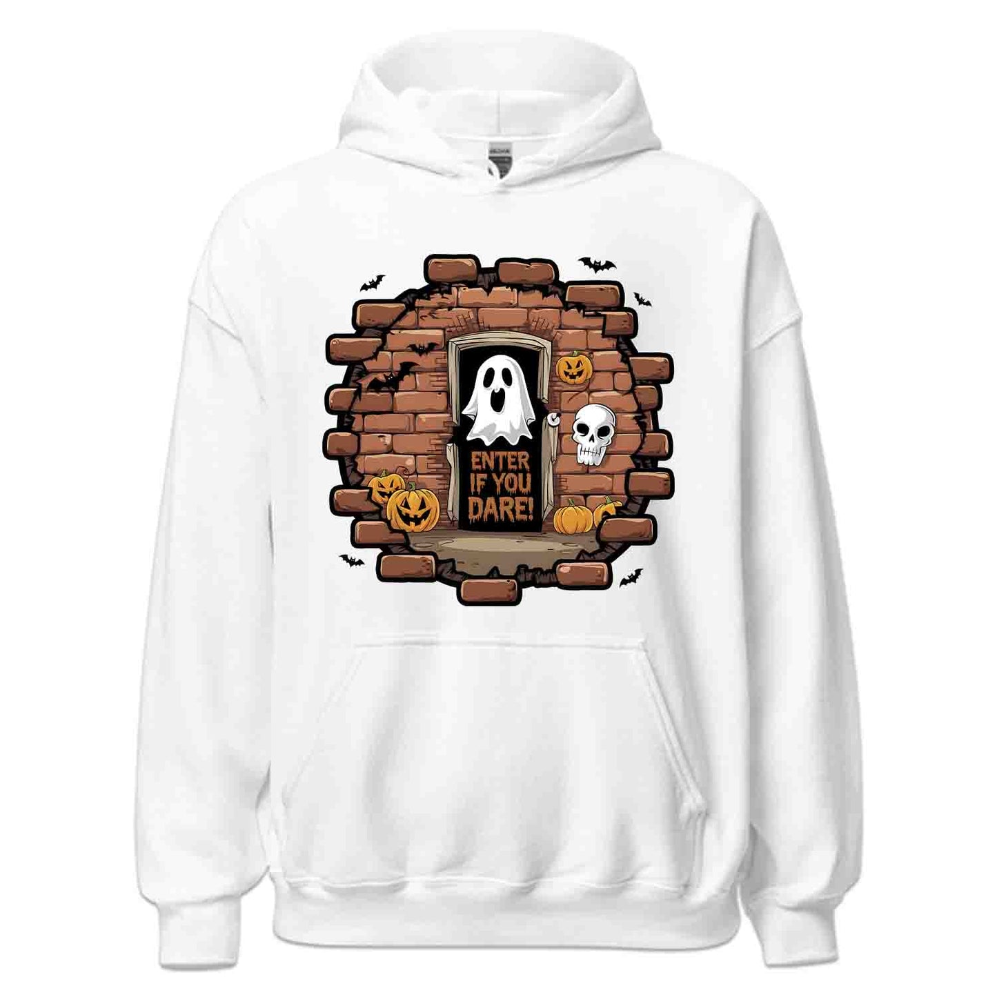 Enter If You Dare T-Shirt, Haunted House Sweatshirt, Spooky Ghost Hoodie | PRODUCT CODE: ETNADSJKT