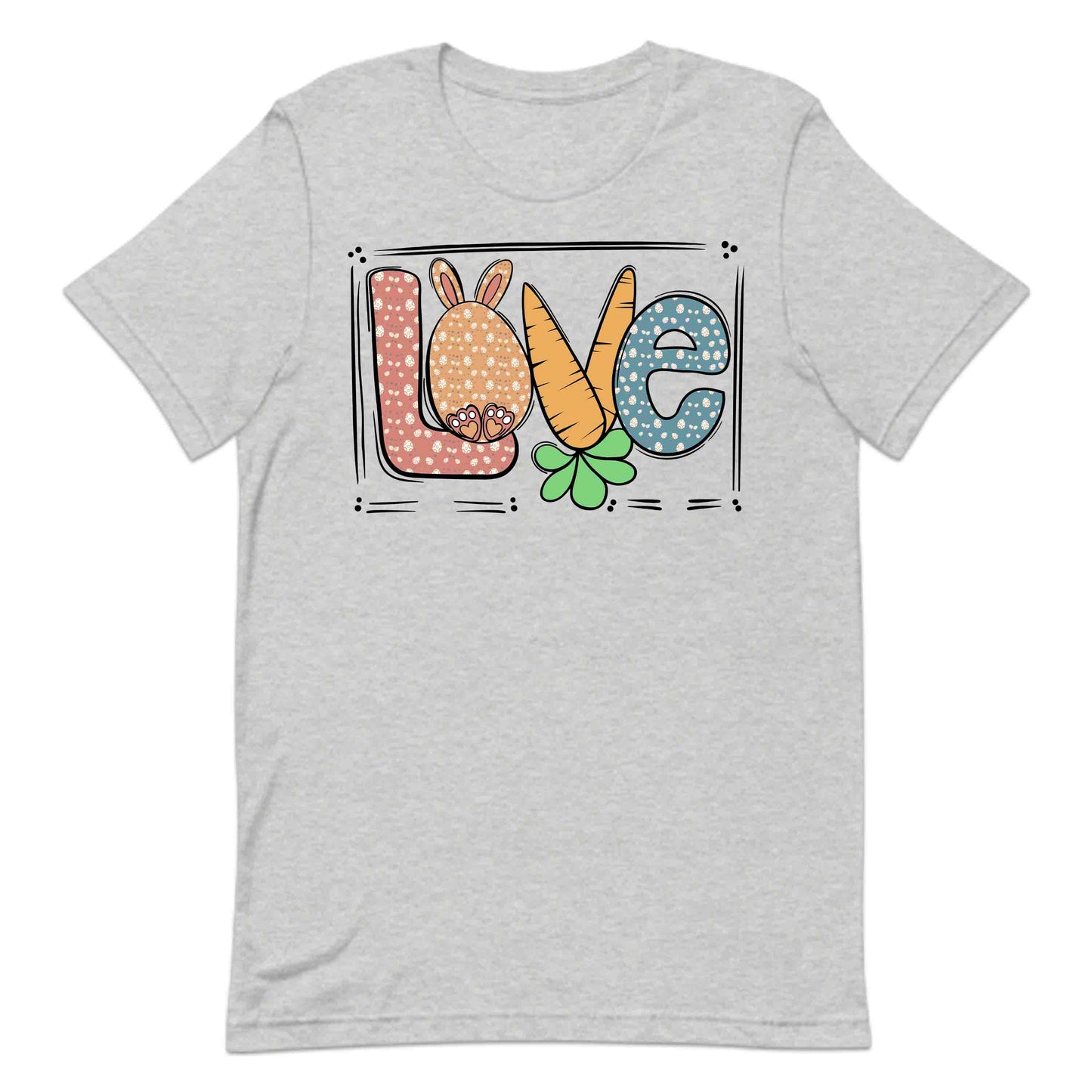 Easter Bunny Love Easter Egg Hunt Cute Rabbit and Carrot | PRODUCT CODE: ETSBYNLVRATCO