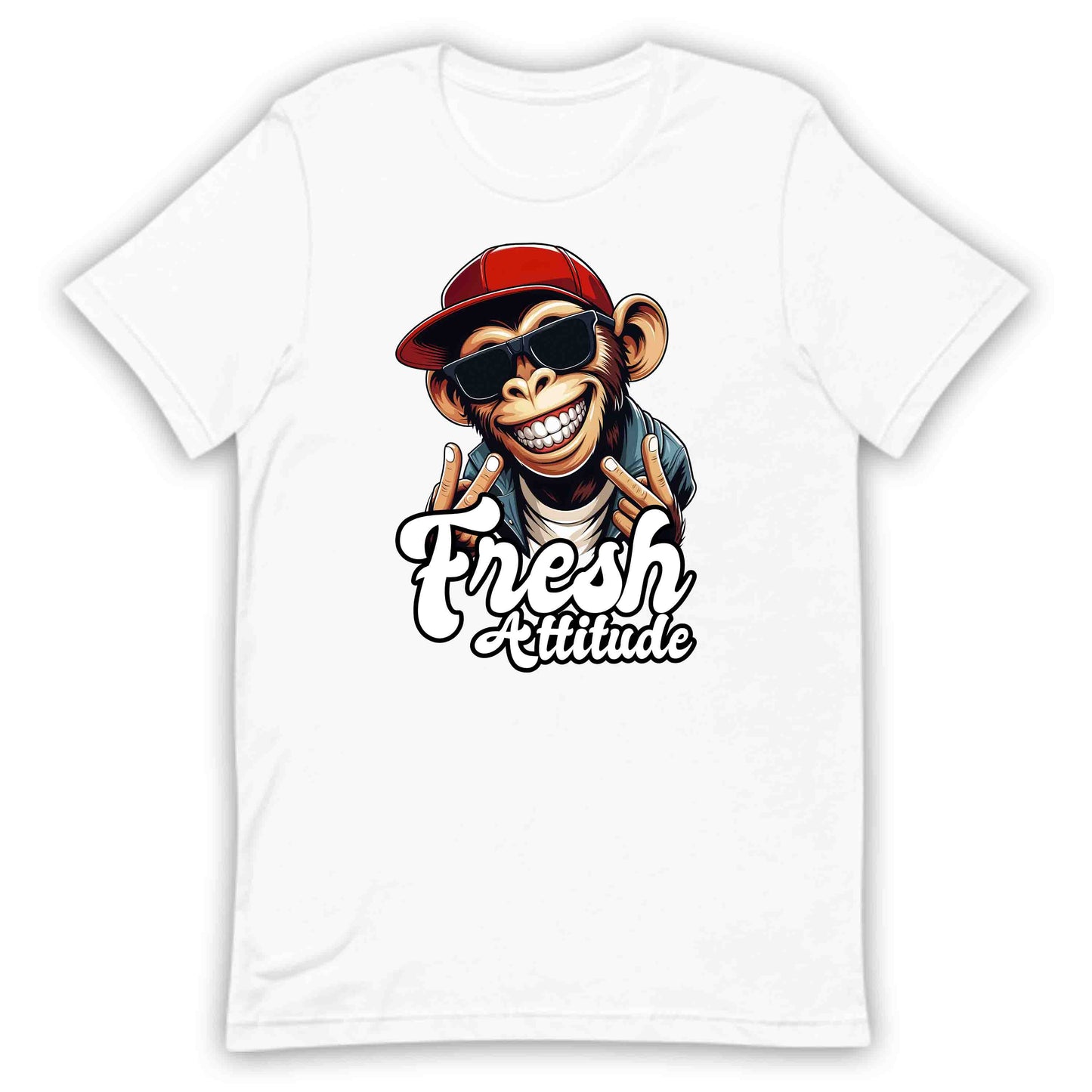 Fresh Attitude Monkey Hip Hop Lovers | PRODUCT CODE: FATDHPLVEMQP