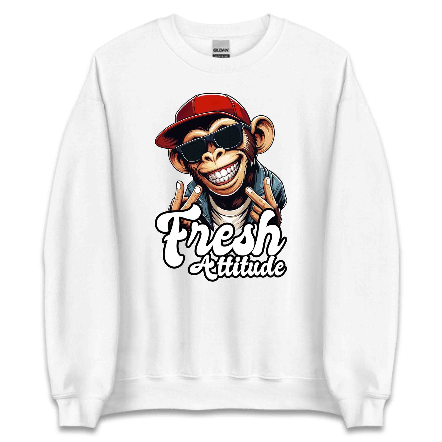 Fresh Attitude Monkey Hip Hop Lovers | PRODUCT CODE: FATDHPLVEMQP