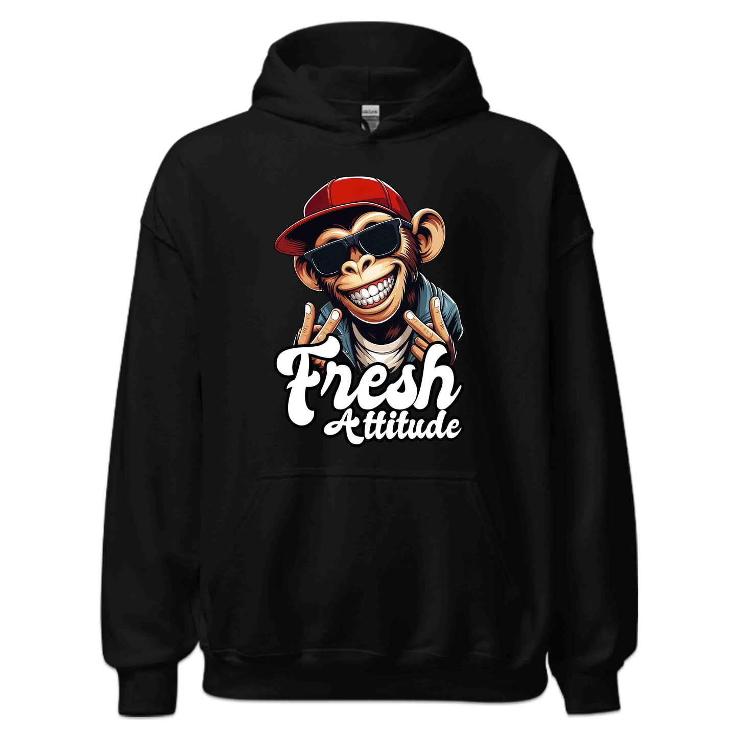 Fresh Attitude Monkey Hip Hop Lovers | PRODUCT CODE: FATDHPLVEMQP