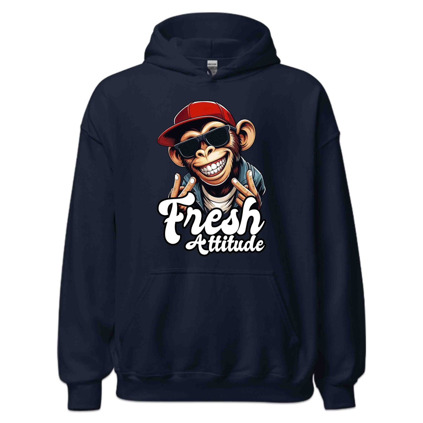 Fresh Attitude Monkey Hip Hop Lovers | PRODUCT CODE: FATDHPLVEMQP