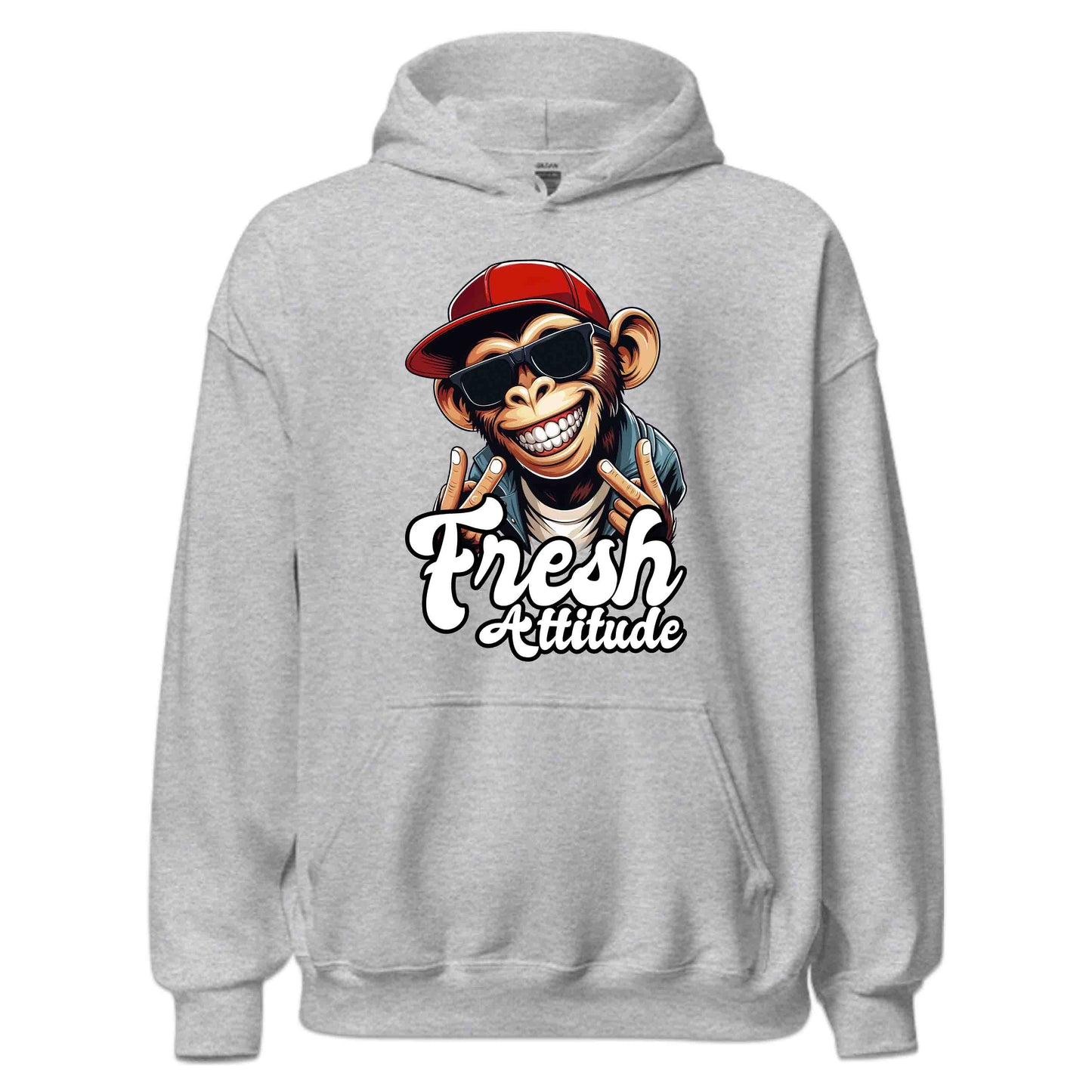 Fresh Attitude Monkey Hip Hop Lovers | PRODUCT CODE: FATDHPLVEMQP