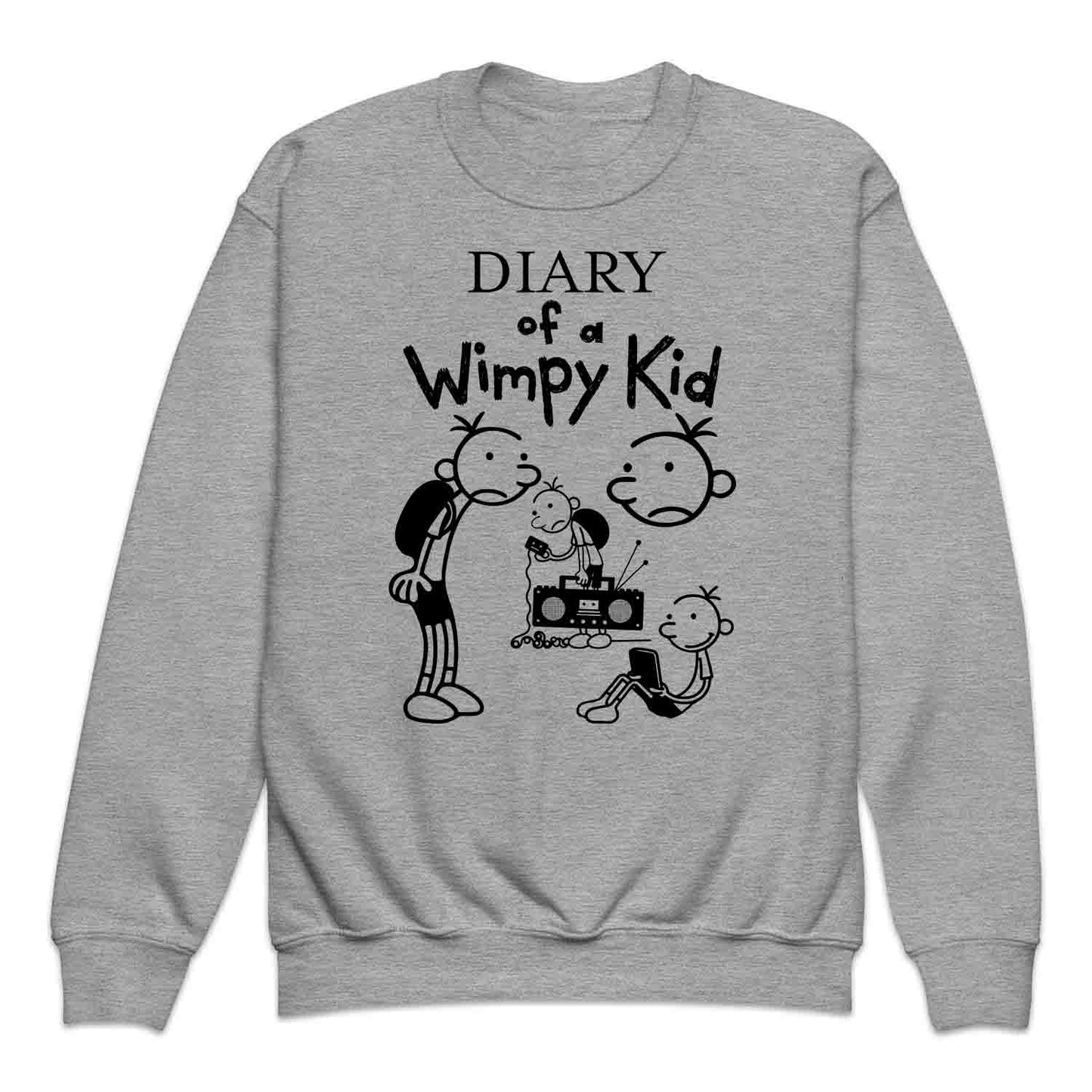 Diary of a Wimpy Kid T-Shirt | World Book Day Kids Jumper | Wimpy Cartoon Kids Hoodie | PRODUCT CODE: FDJFHIEOSNP