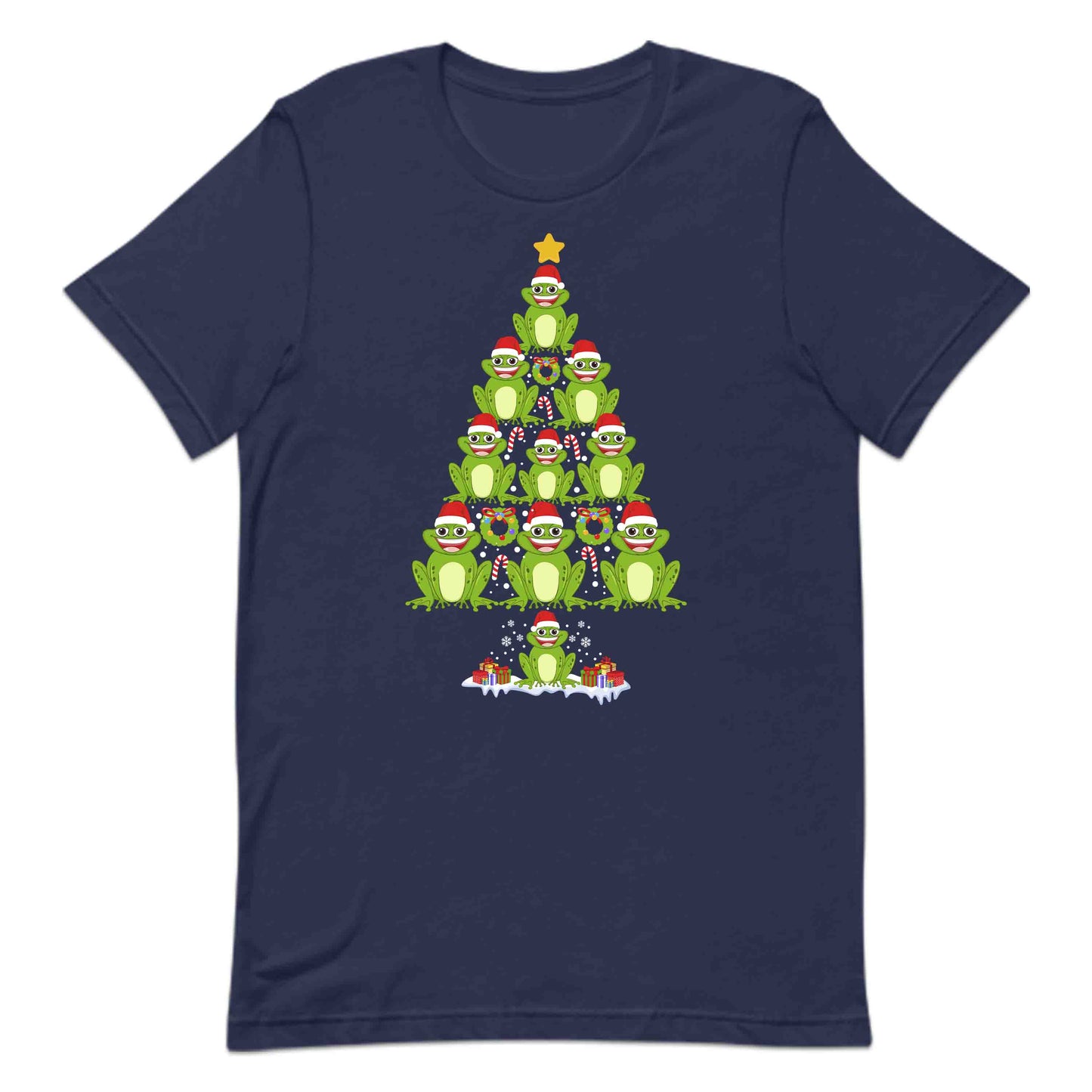 Frogs Christmas Tree Festive Frog Xmas Amphibian | PRODUCT CODE: FGSCHRMTWEVX