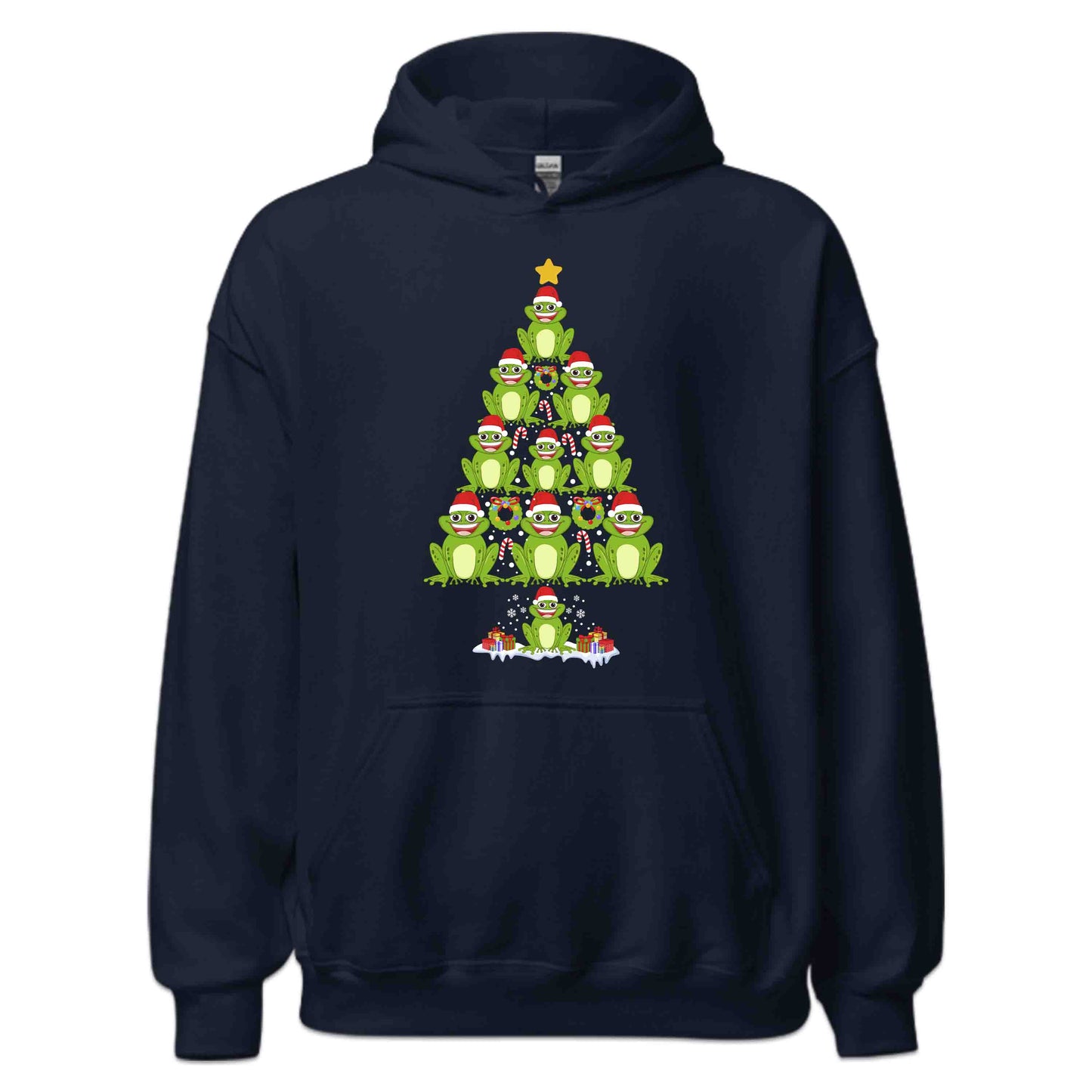 Frogs Christmas Tree Festive Frog Xmas Amphibian | PRODUCT CODE: FGSCHRMTWEVX