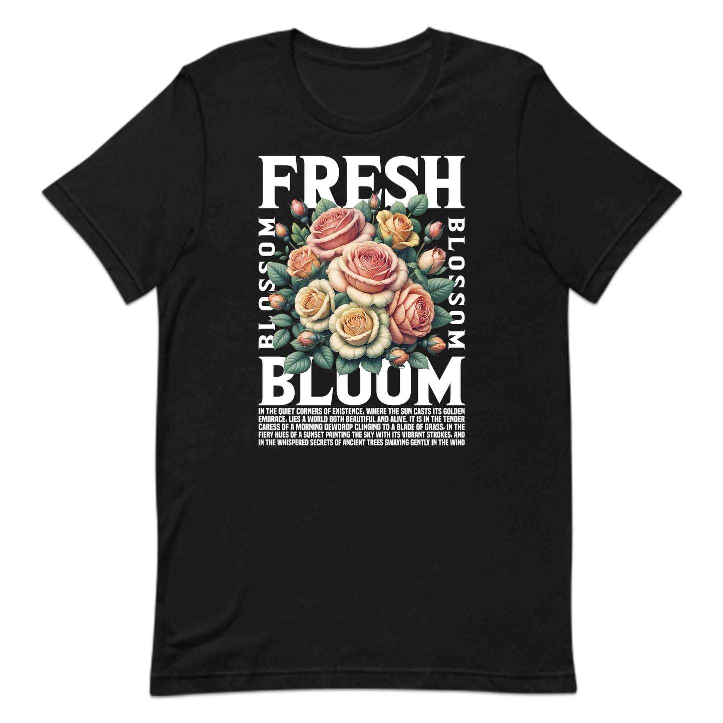 Fresh Bloom Vibrant Floral Nature-Inspired Rose | PRODUCT CODE: FHSRBOLMVBNG