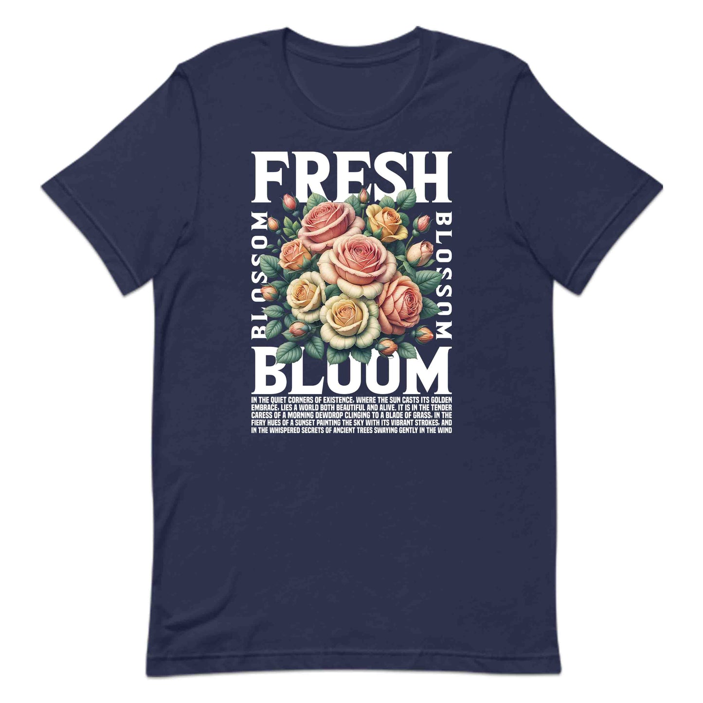 Fresh Bloom Vibrant Floral Nature-Inspired Rose | PRODUCT CODE: FHSRBOLMVBNG