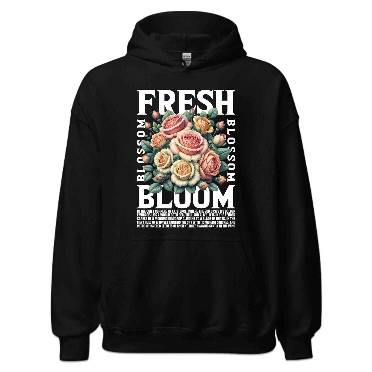Fresh Bloom Vibrant Floral Nature-Inspired Rose | PRODUCT CODE: FHSRBOLMVBNG