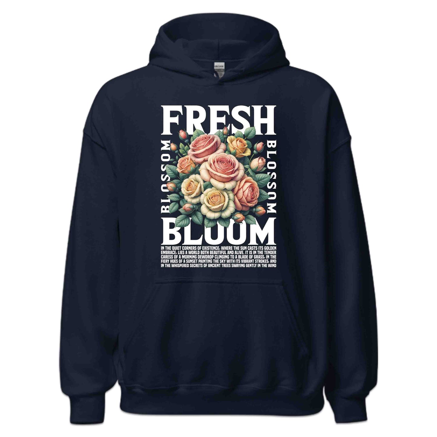 Fresh Bloom Vibrant Floral Nature-Inspired Rose | PRODUCT CODE: FHSRBOLMVBNG
