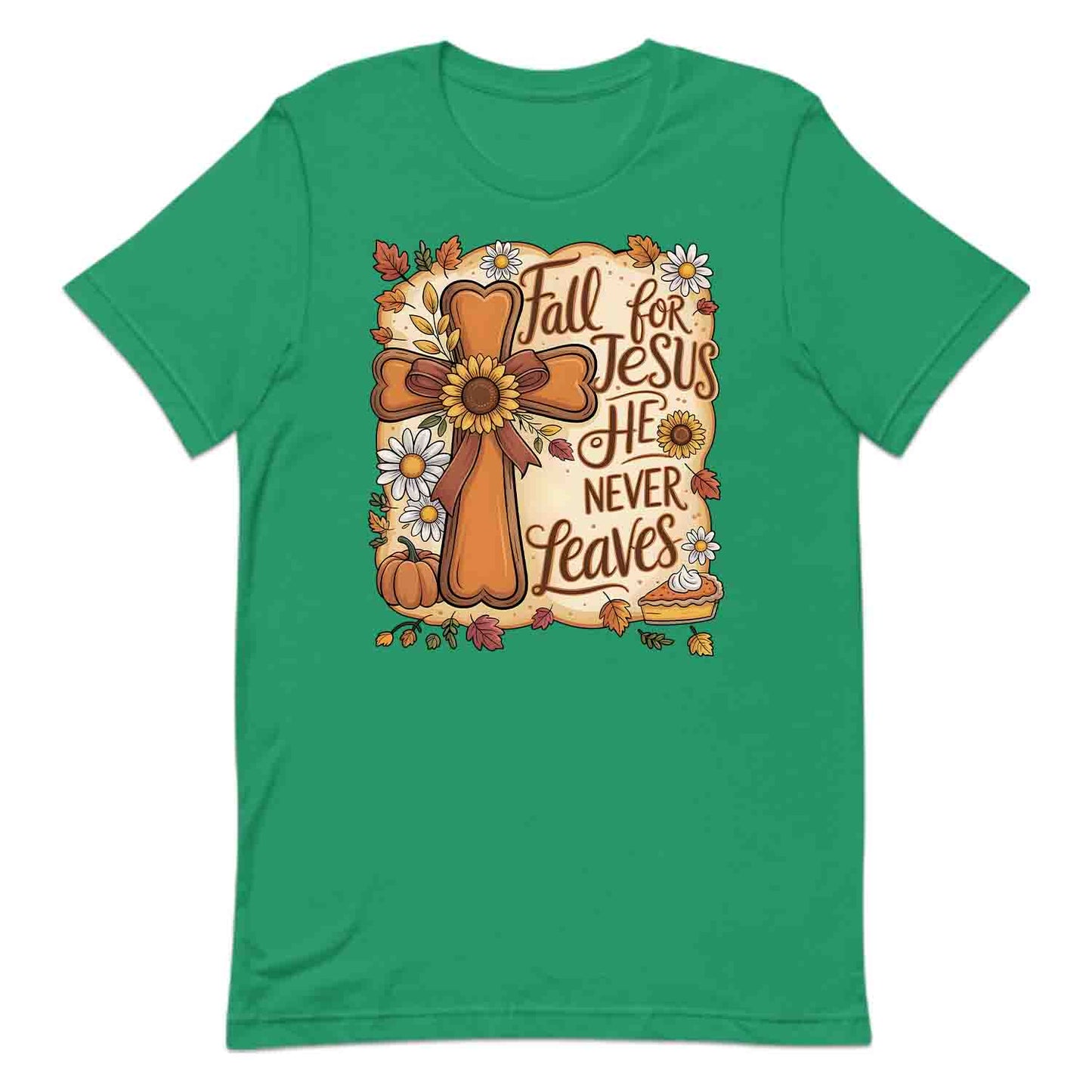 Fall for Jesus T-Shirt, Autumn Faith Sweatshirt, Pumpkin Pie Hoodie | PRODUCT CODE: FJMQWEBINV