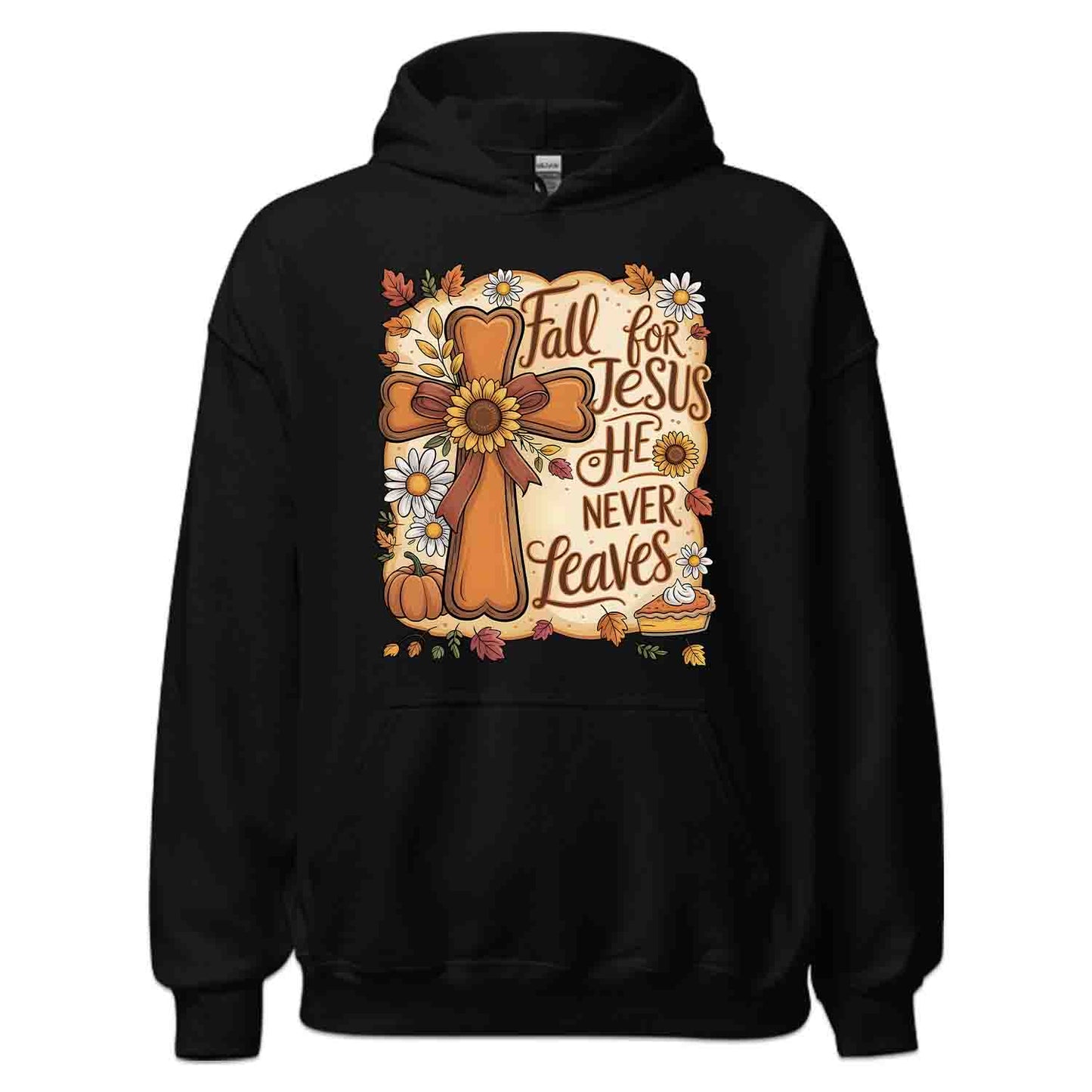 Fall for Jesus T-Shirt, Autumn Faith Sweatshirt, Pumpkin Pie Hoodie | PRODUCT CODE: FJMQWEBINV