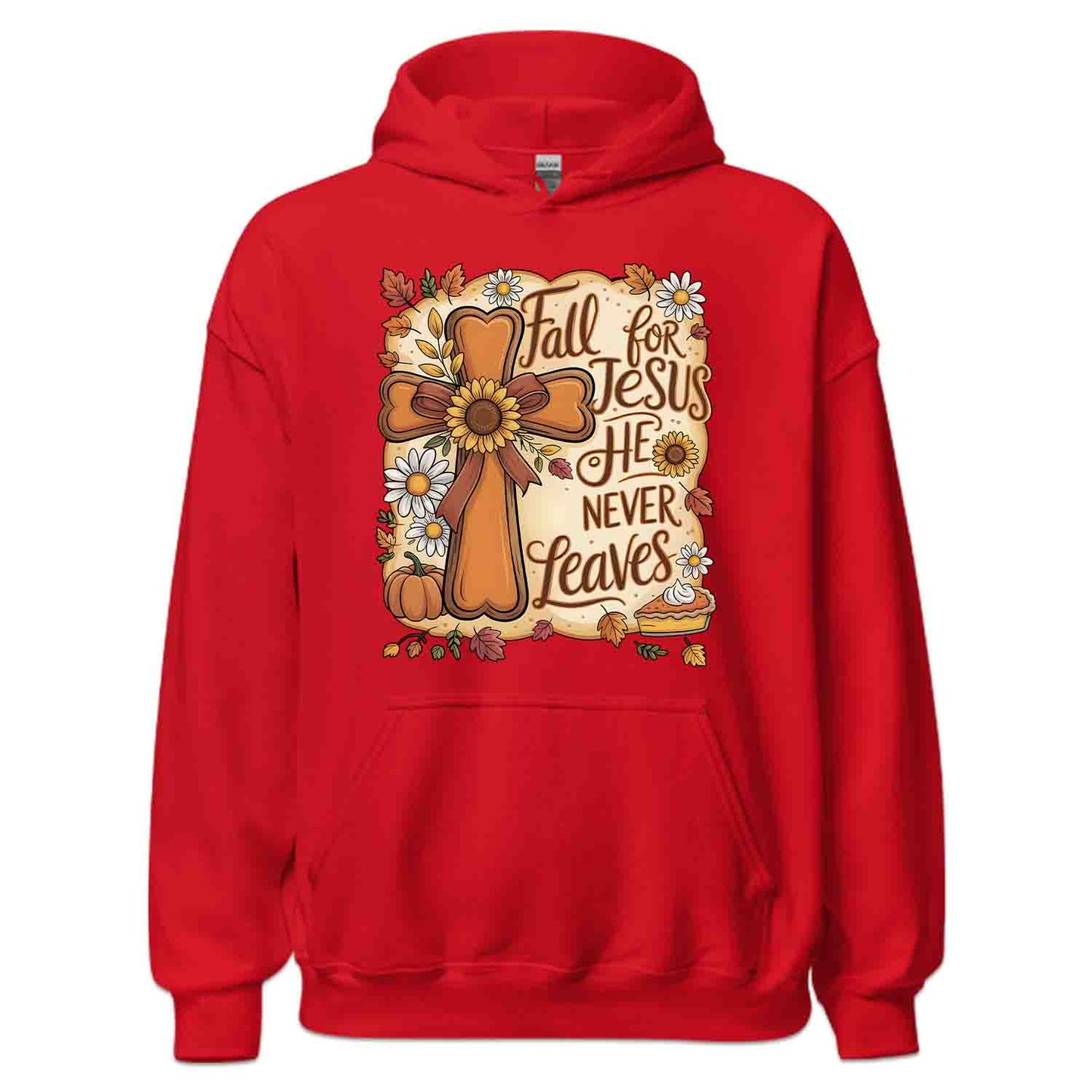 Fall for Jesus T-Shirt, Autumn Faith Sweatshirt, Pumpkin Pie Hoodie | PRODUCT CODE: FJMQWEBINV