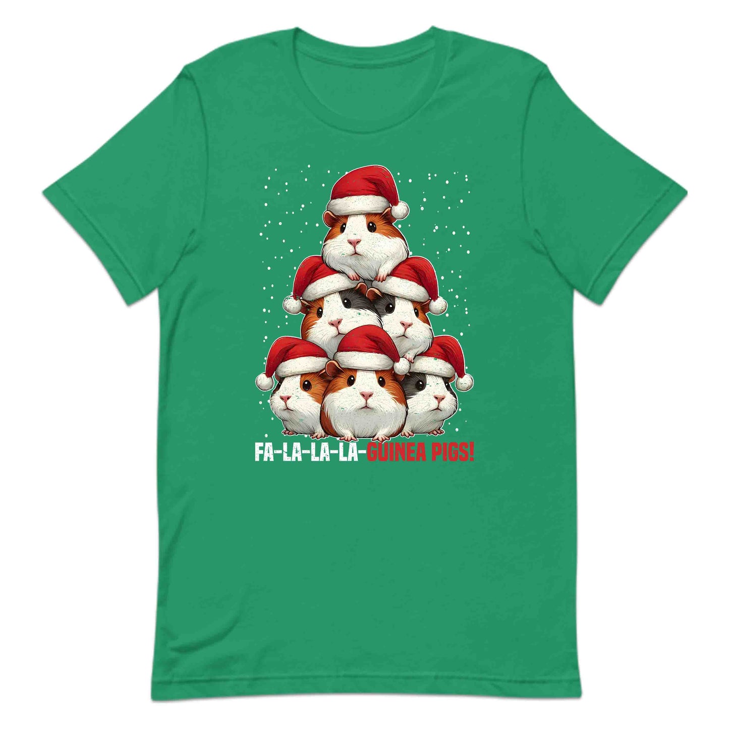 Fa La La La Guinea Pigs Christmas Xmas Guinea Pig Stack | PRODUCT CODE: FLAGNUGPSRDT
