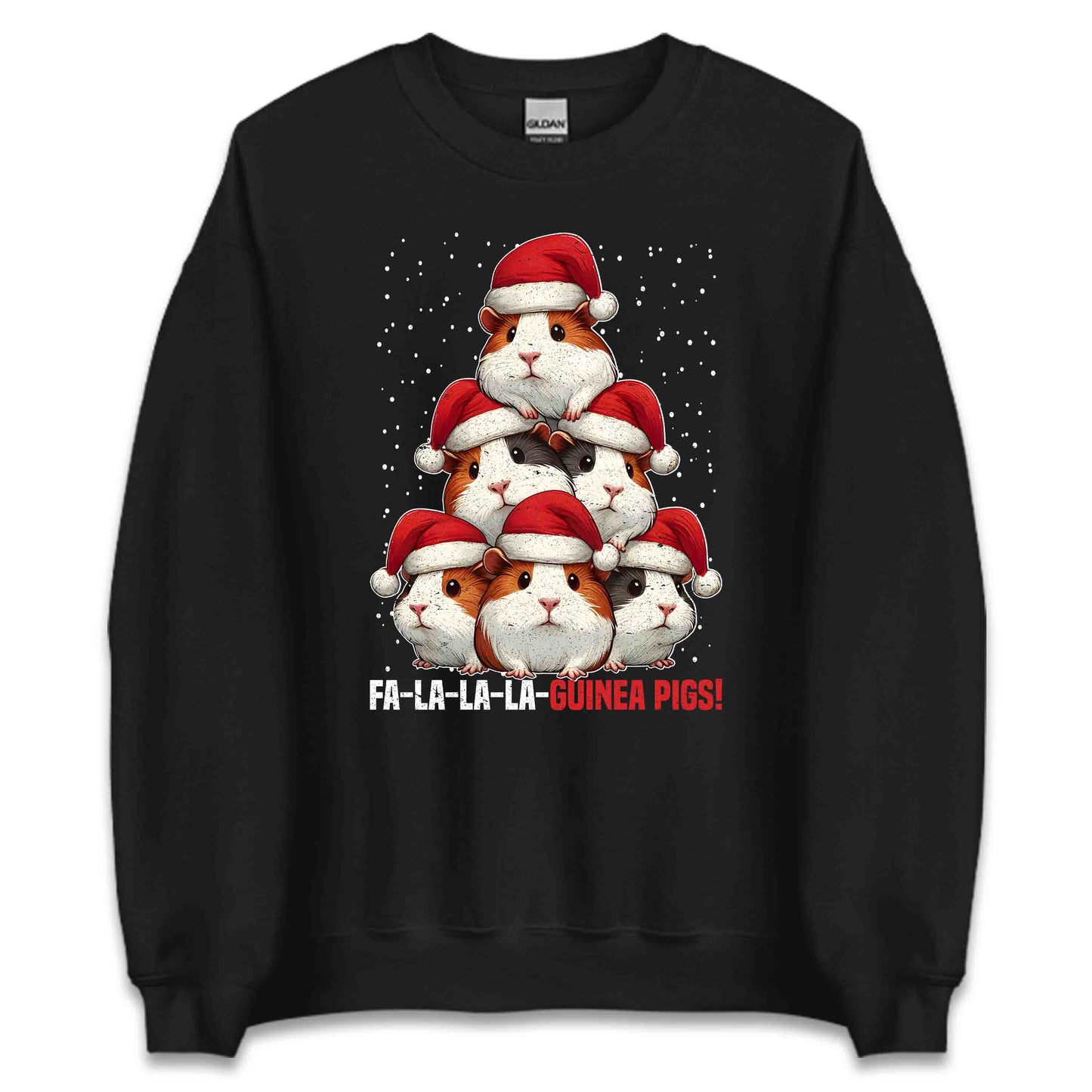 Fa La La La Guinea Pigs Christmas Xmas Guinea Pig Stack | PRODUCT CODE: FLAGNUGPSRDT
