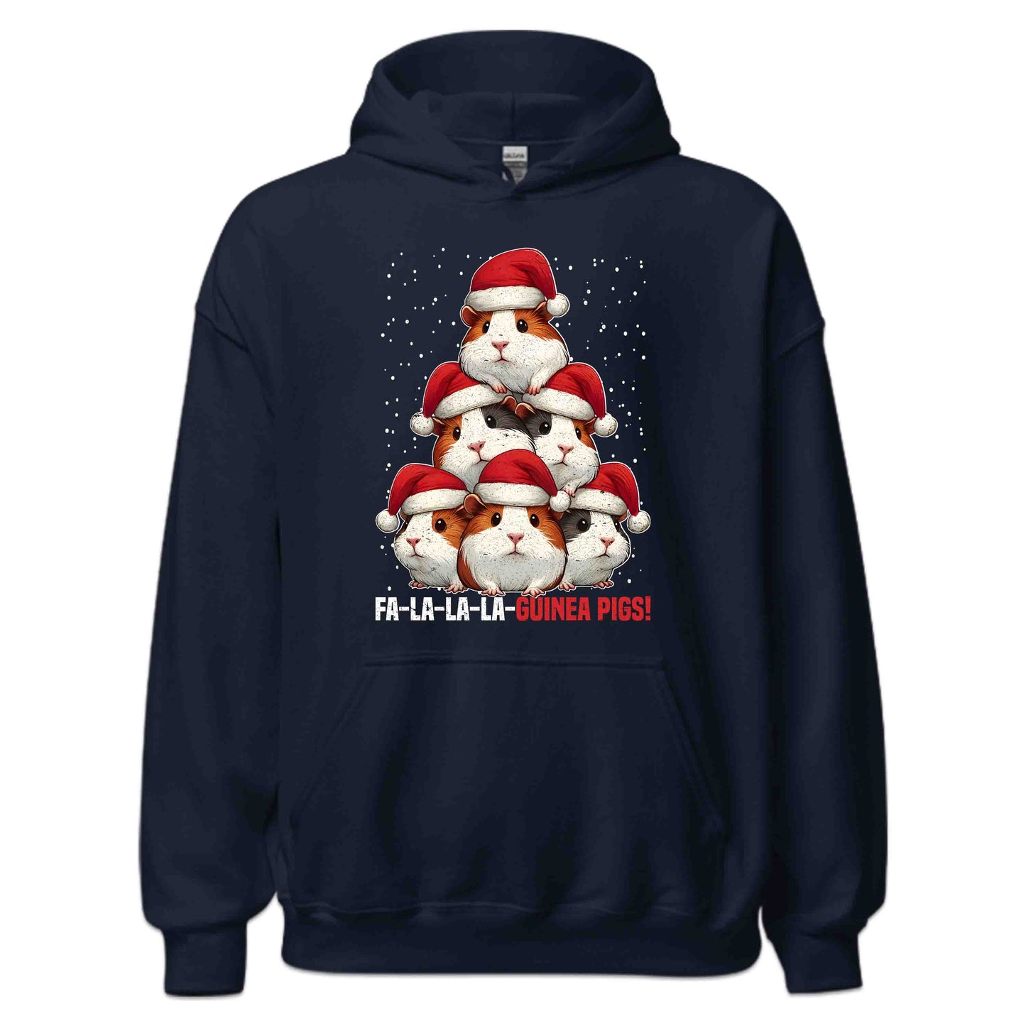 Fa La La La Guinea Pigs Christmas Xmas Guinea Pig Stack | PRODUCT CODE: FLAGNUGPSRDT