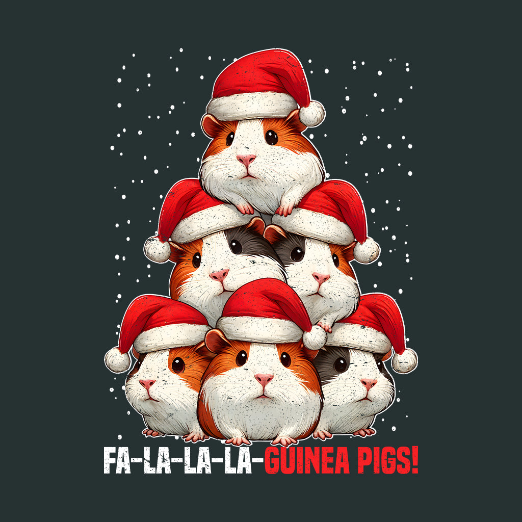Fa La La La Guinea Pigs Christmas Xmas Guinea Pig Stack | PRODUCT CODE: FLAGNUGPSRDT