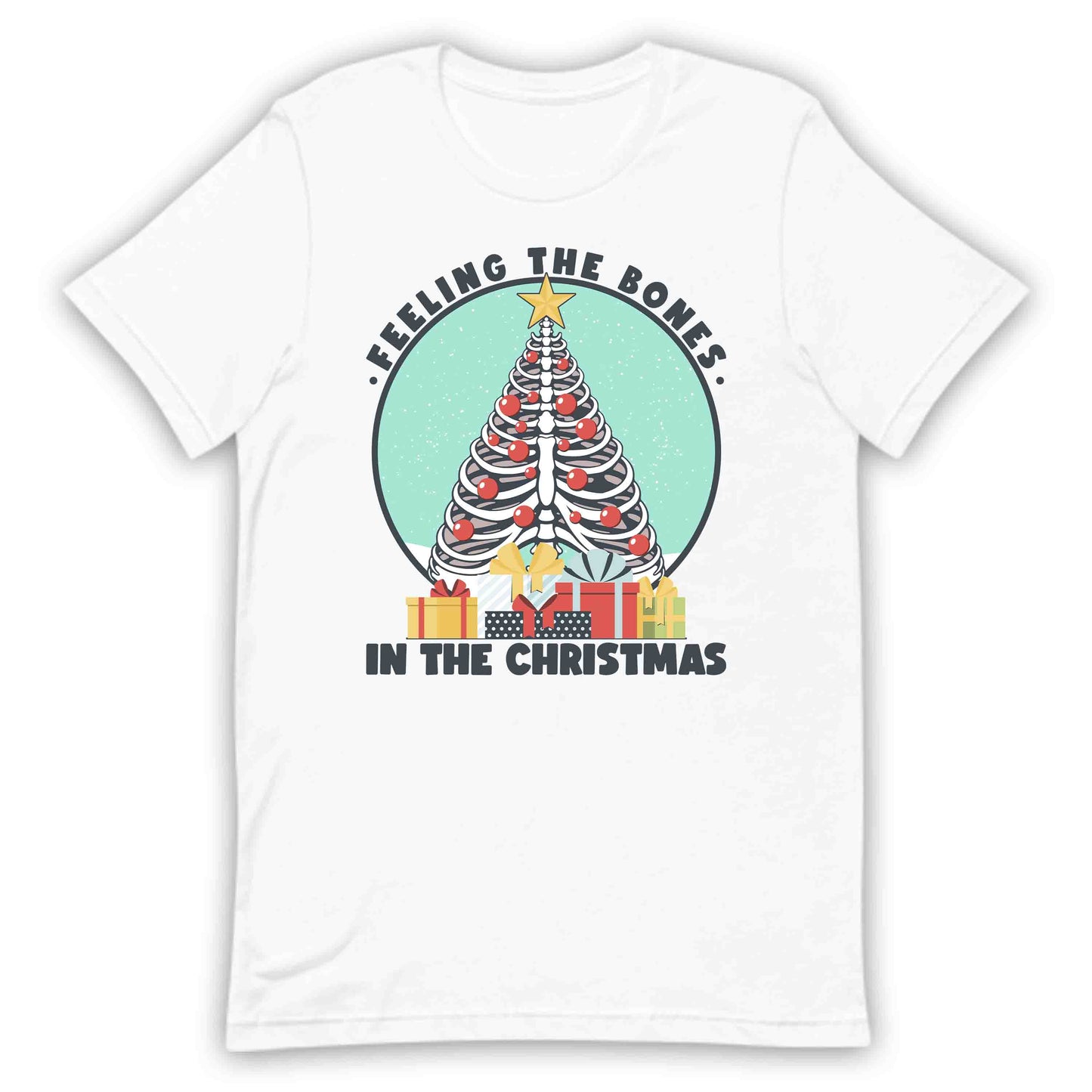 Feeling The Bones In The Christmas Skeleton Ribcage Xmas Tree | PRODUCT CODE: FLNGHBNSOEK