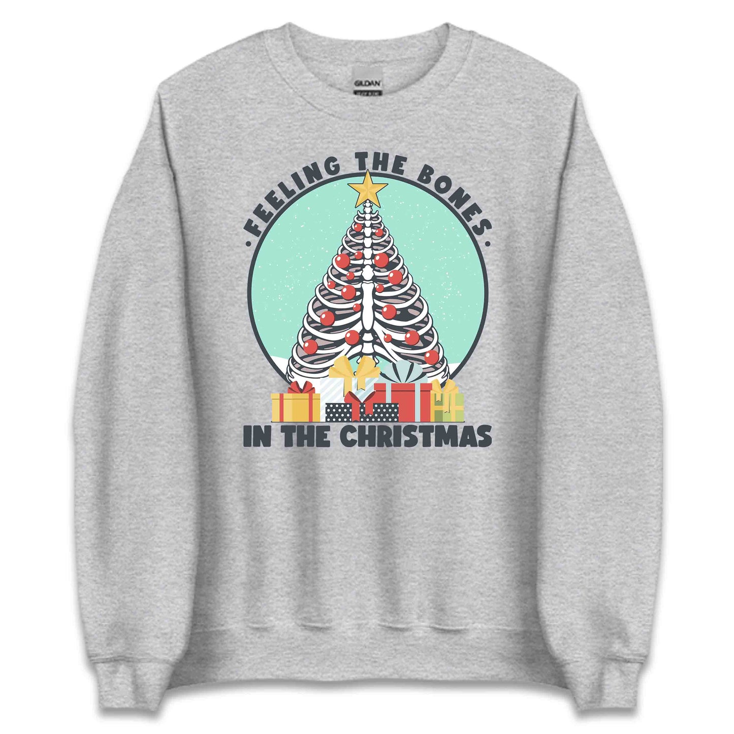 Feeling The Bones In The Christmas Skeleton Ribcage Xmas Tree | PRODUCT CODE: FLNGHBNSOEK