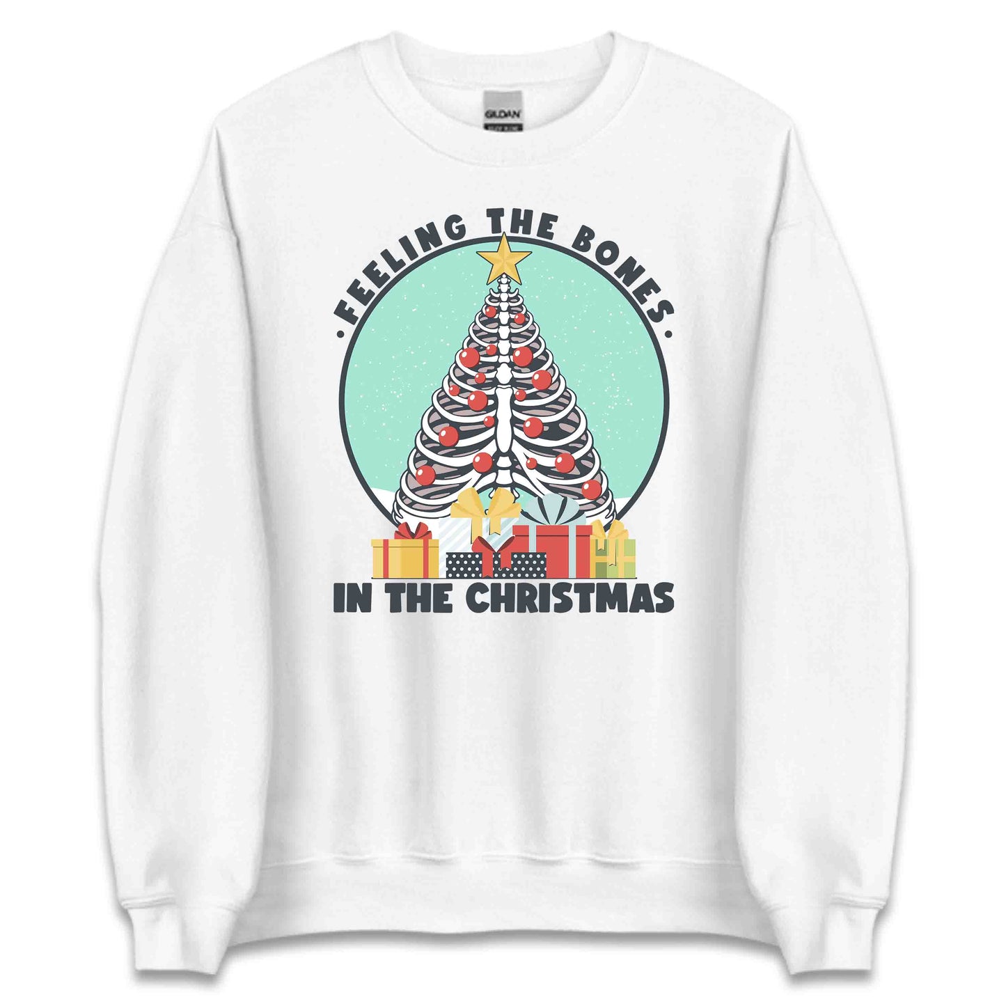 Feeling The Bones In The Christmas Skeleton Ribcage Xmas Tree | PRODUCT CODE: FLNGHBNSOEK