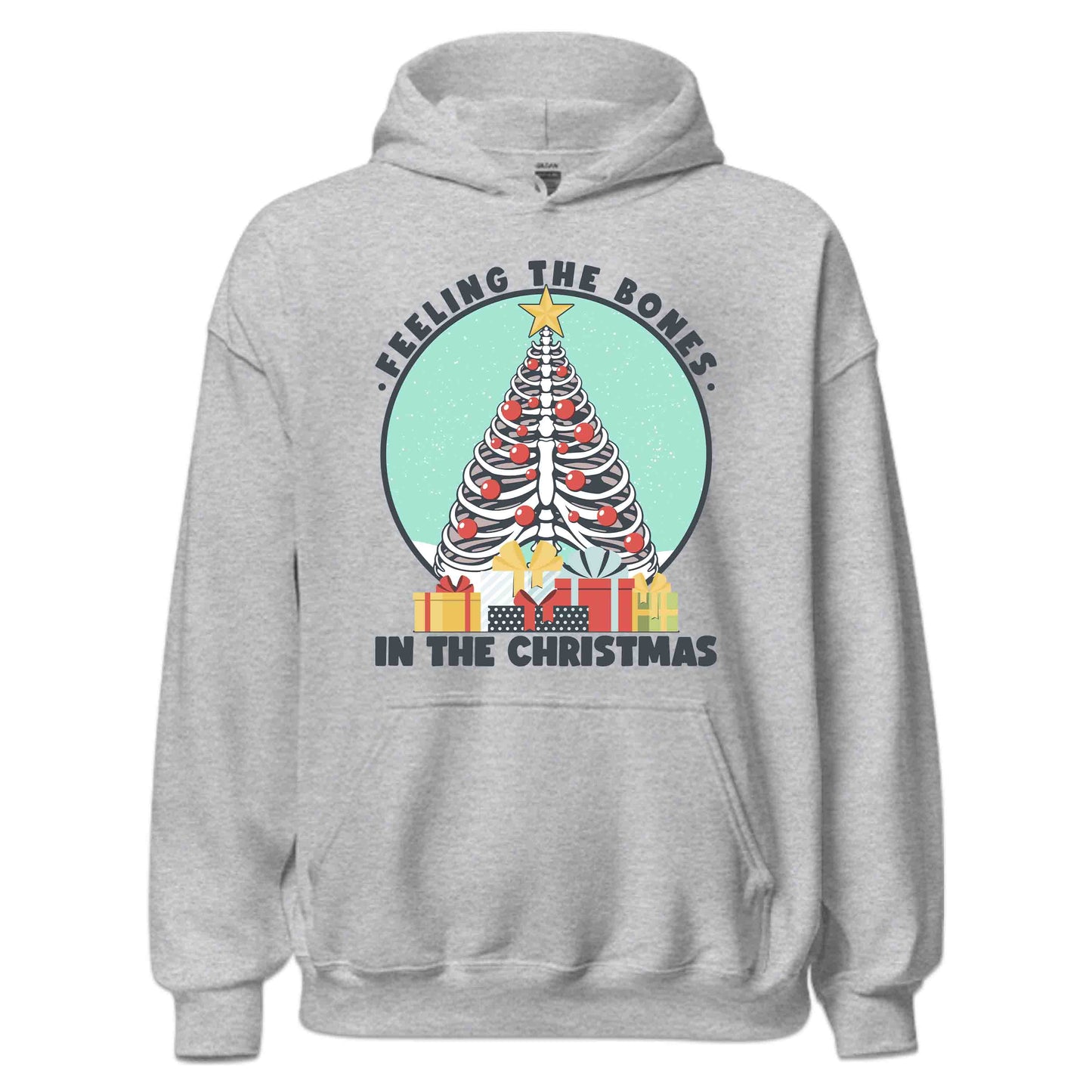 Feeling The Bones In The Christmas Skeleton Ribcage Xmas Tree | PRODUCT CODE: FLNGHBNSOEK
