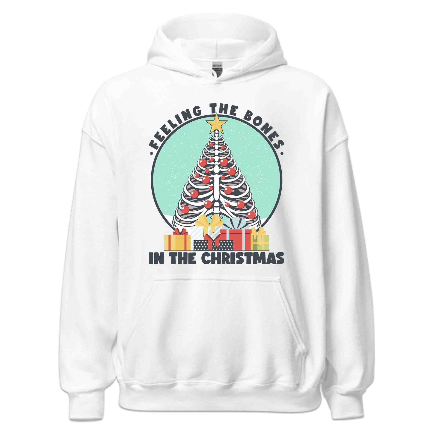 Feeling The Bones In The Christmas Skeleton Ribcage Xmas Tree | PRODUCT CODE: FLNGHBNSOEK