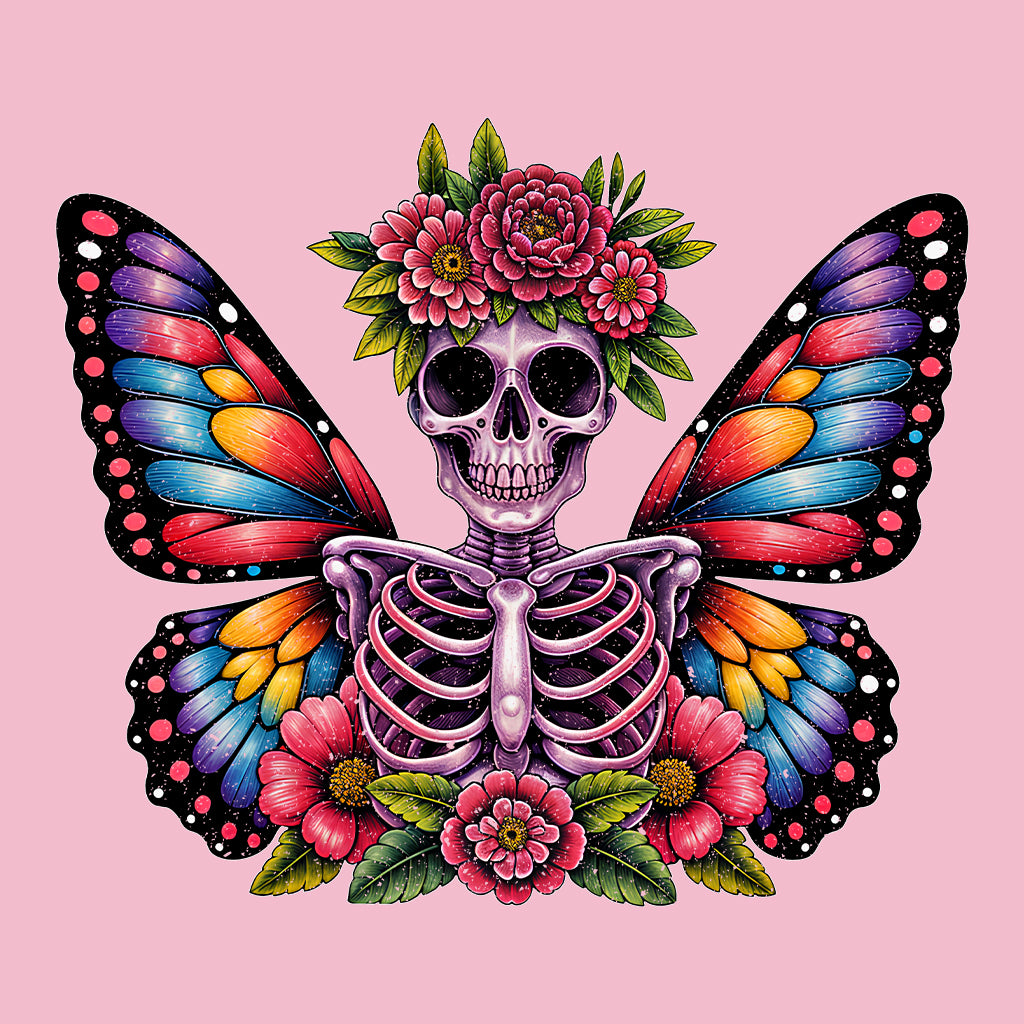 Floral Butterfly Skeleton Boho | PRODUCT CODE: FLRSKLTBU