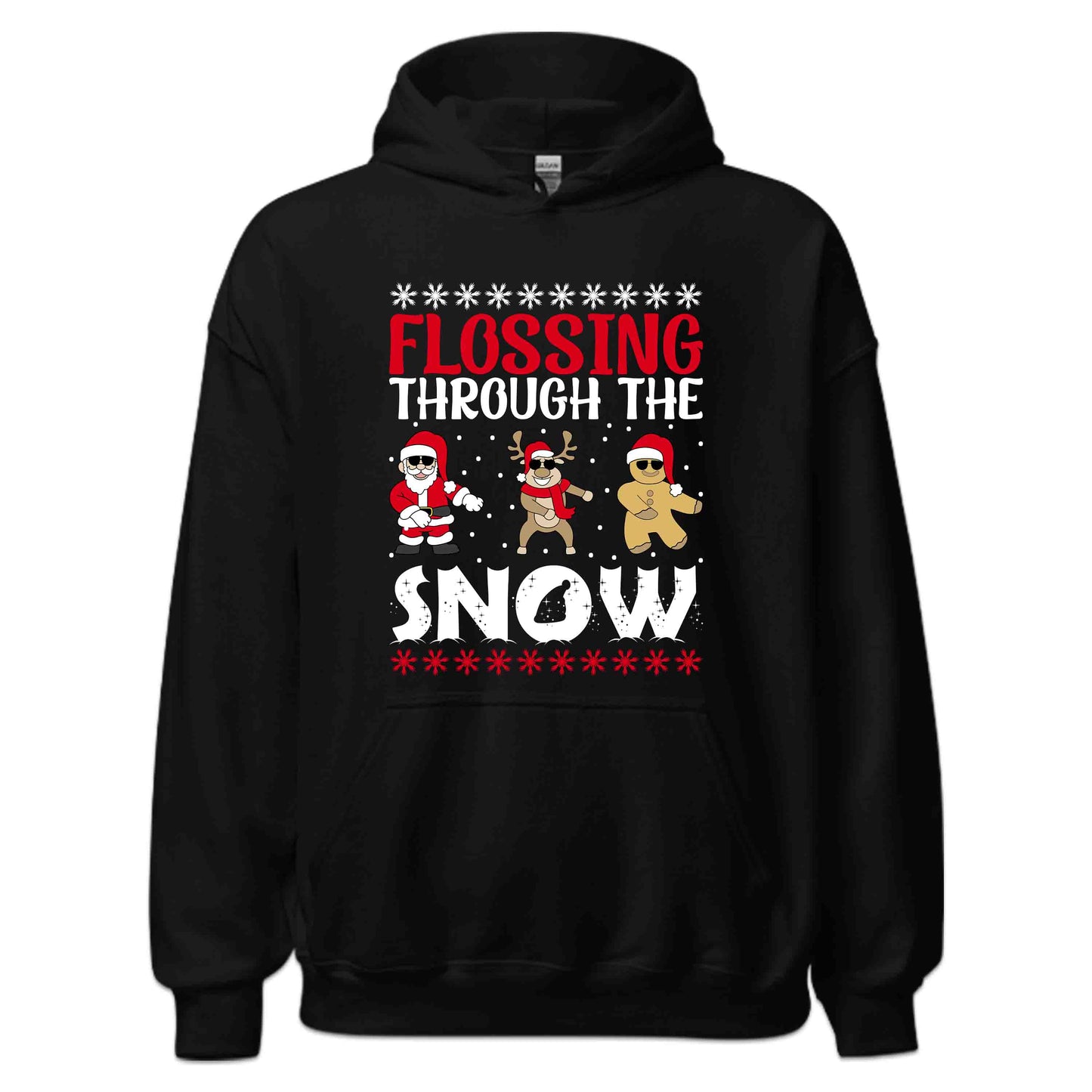 Flossing Through The Snow Christmas Dancing Xmas Dance Moves | PRODUCT CODE: FLSGTHRESNW