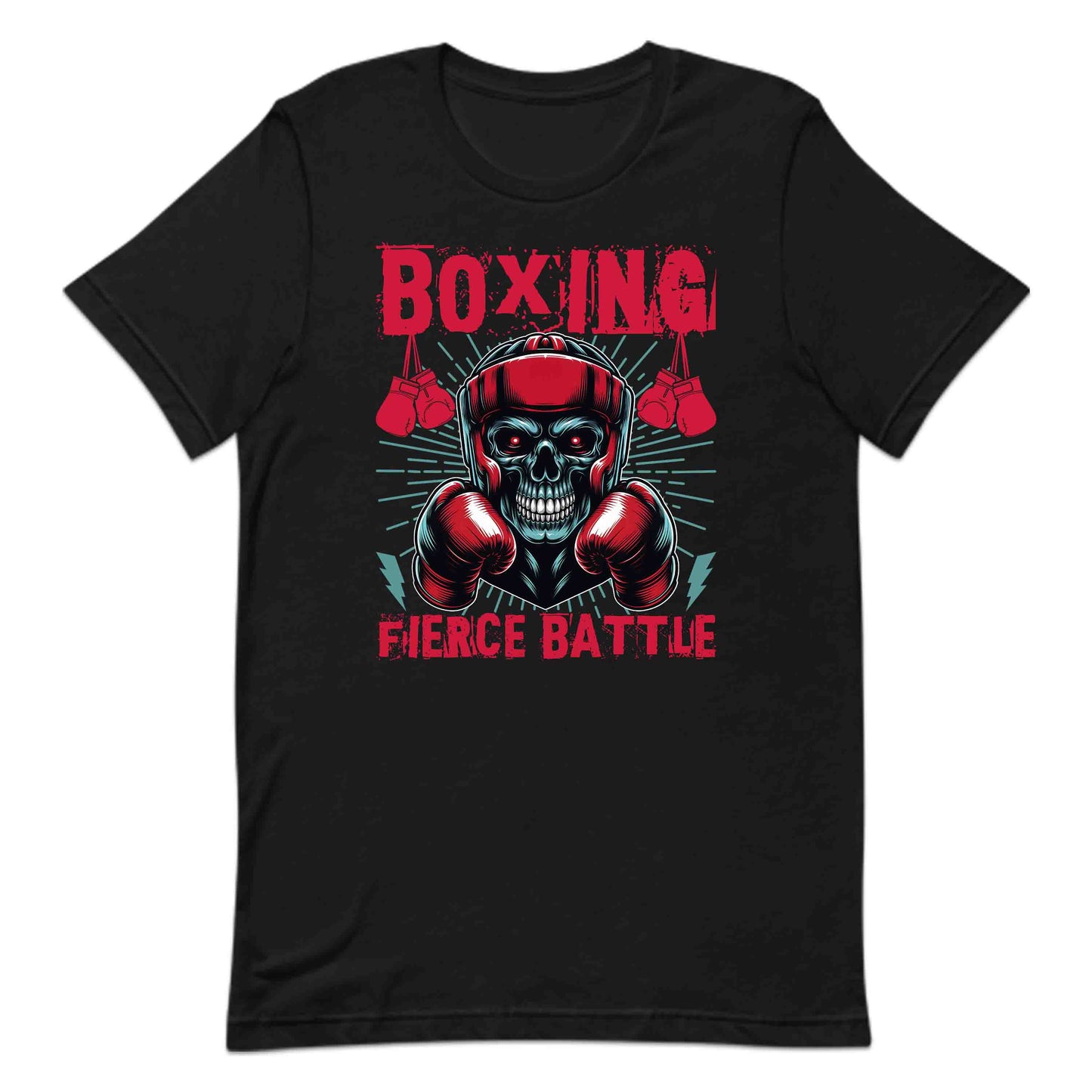 Fierce Battle Skull Boxing Gothic Fighters | PRODUCT CODE: FRCBLUWQNBPA