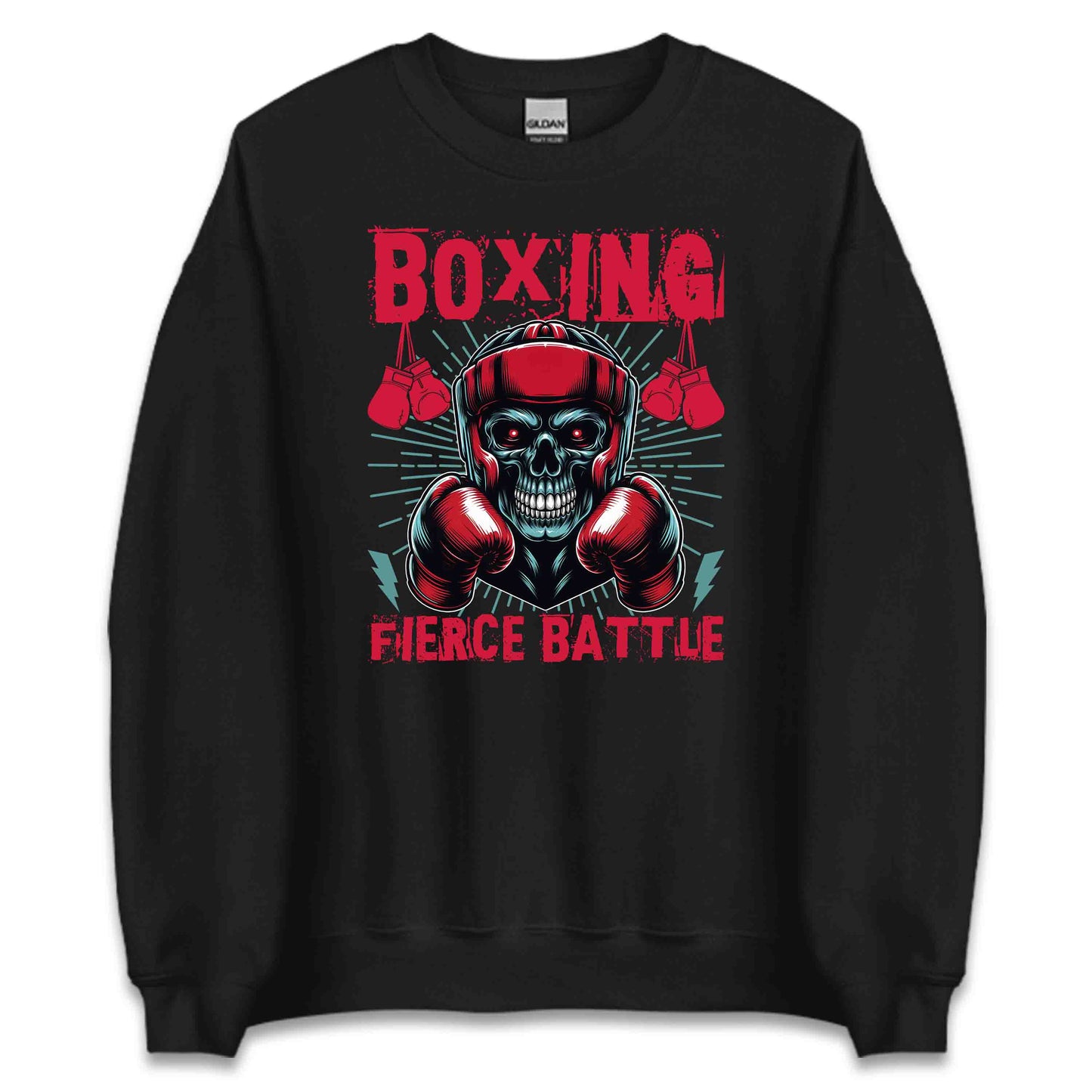 Fierce Battle Skull Boxing Gothic Fighters | PRODUCT CODE: FRCBLUWQNBPA