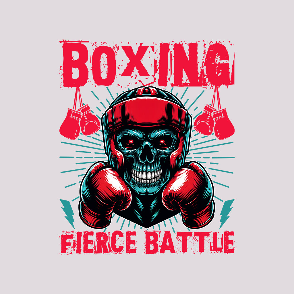Fierce Battle Skull Boxing Gothic Fighters | PRODUCT CODE: FRCBLUWQNBPA