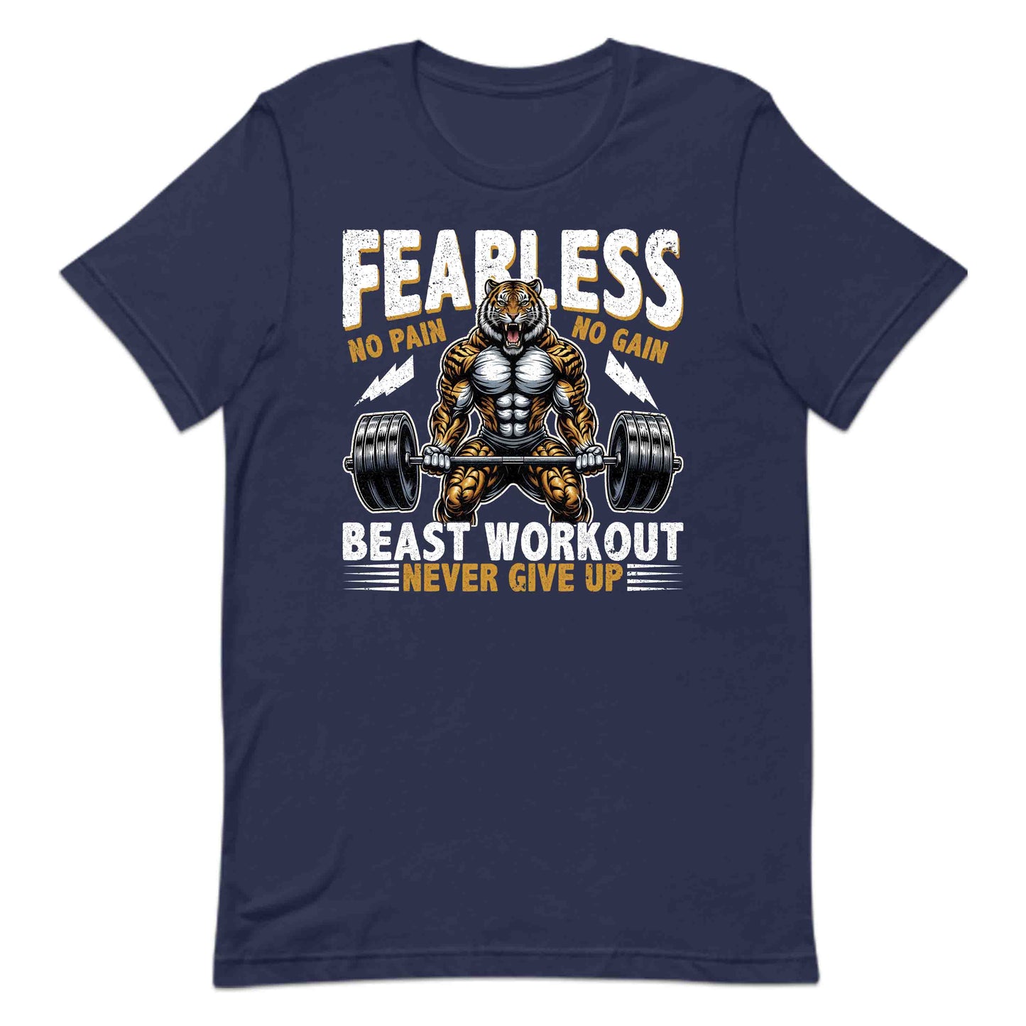 Fearless Tiger Gym Beast Workout No Pain No Gain | PRODUCT CODE: FRLSETGRMYWK
